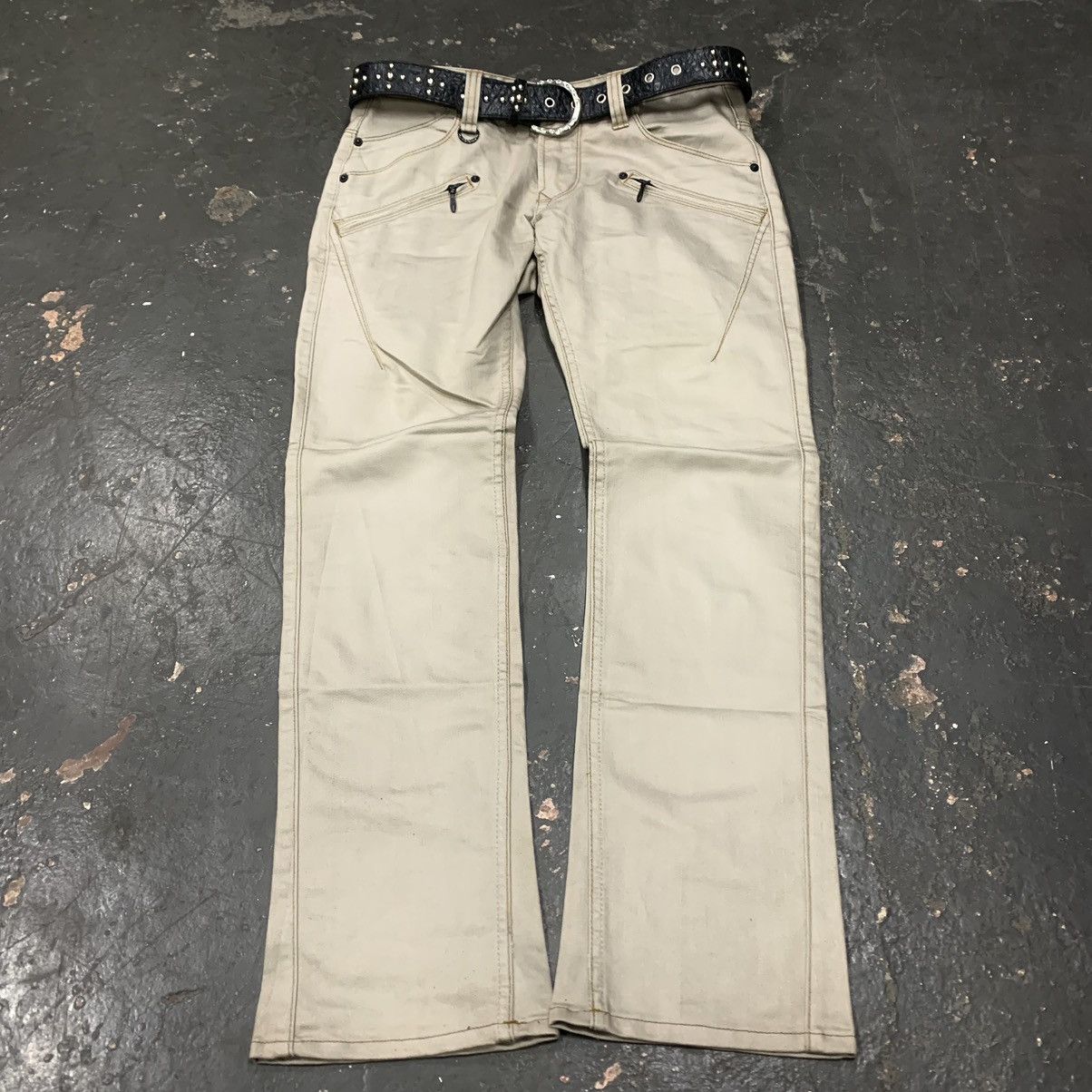 Nicole Club Archive nicole club for men chain pocket straight cut pants Size US 32 / EU 48 - 1 Thumbnail