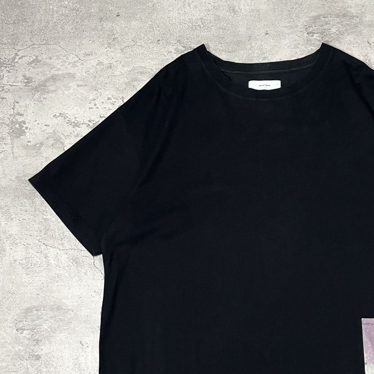 Facetasm Facetasm Lettering SS Tee - Black Size US XXL / EU 58 / 5 - 3 Thumbnail