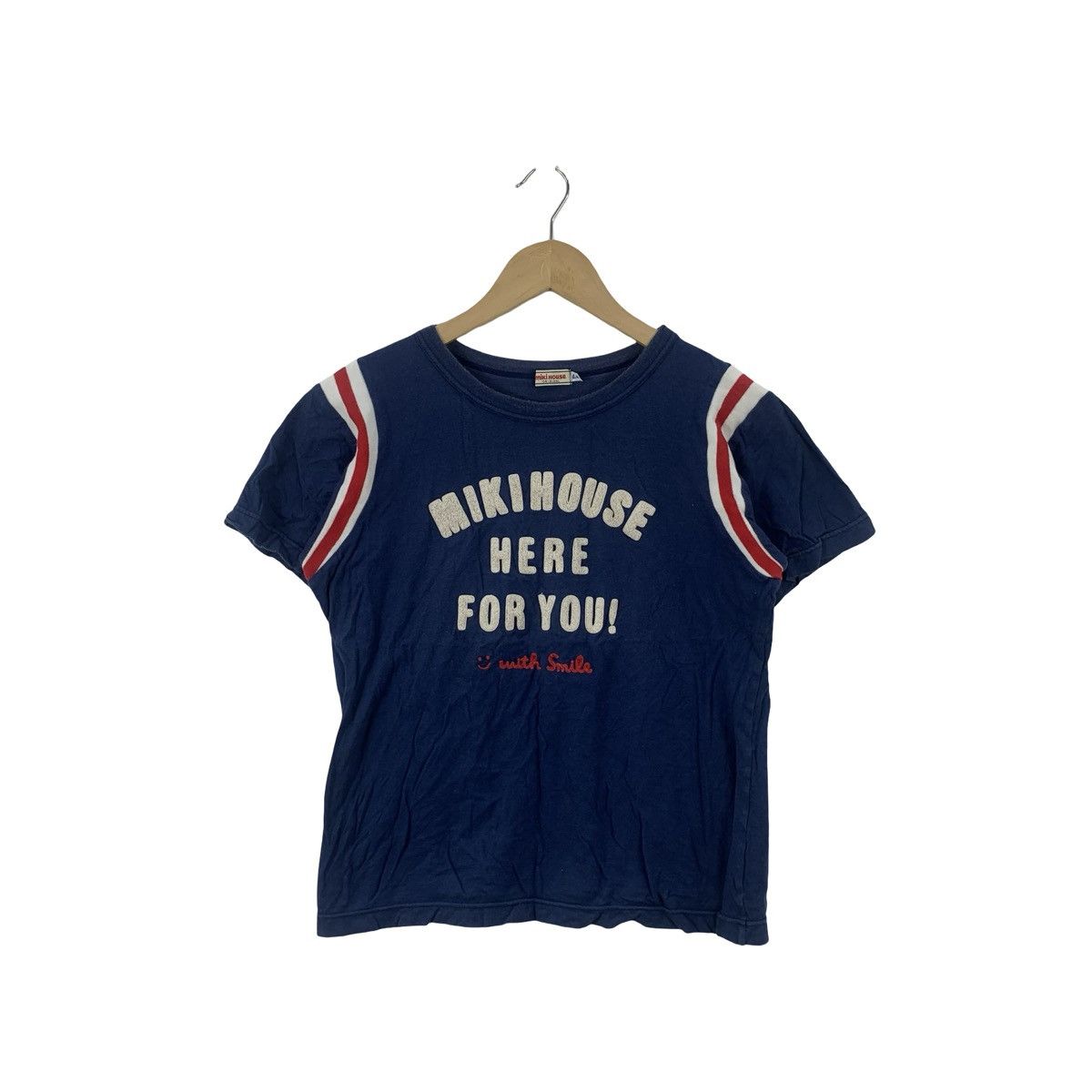 Vintage Vintage MIKI HOUSE KIDS Here For You Logo Print Retro Style Size US M / EU 48-50 / 2 - 1 Thumbnail