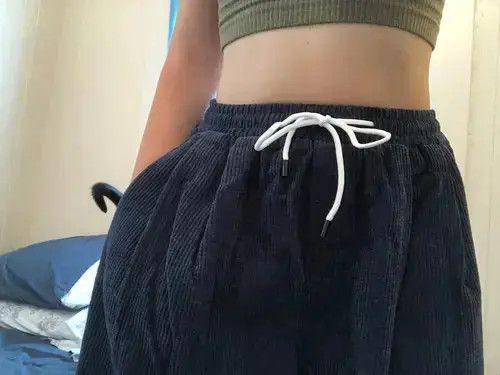 Jean Oversized velvet pant Size US 30 / EU 46 - 4 Thumbnail