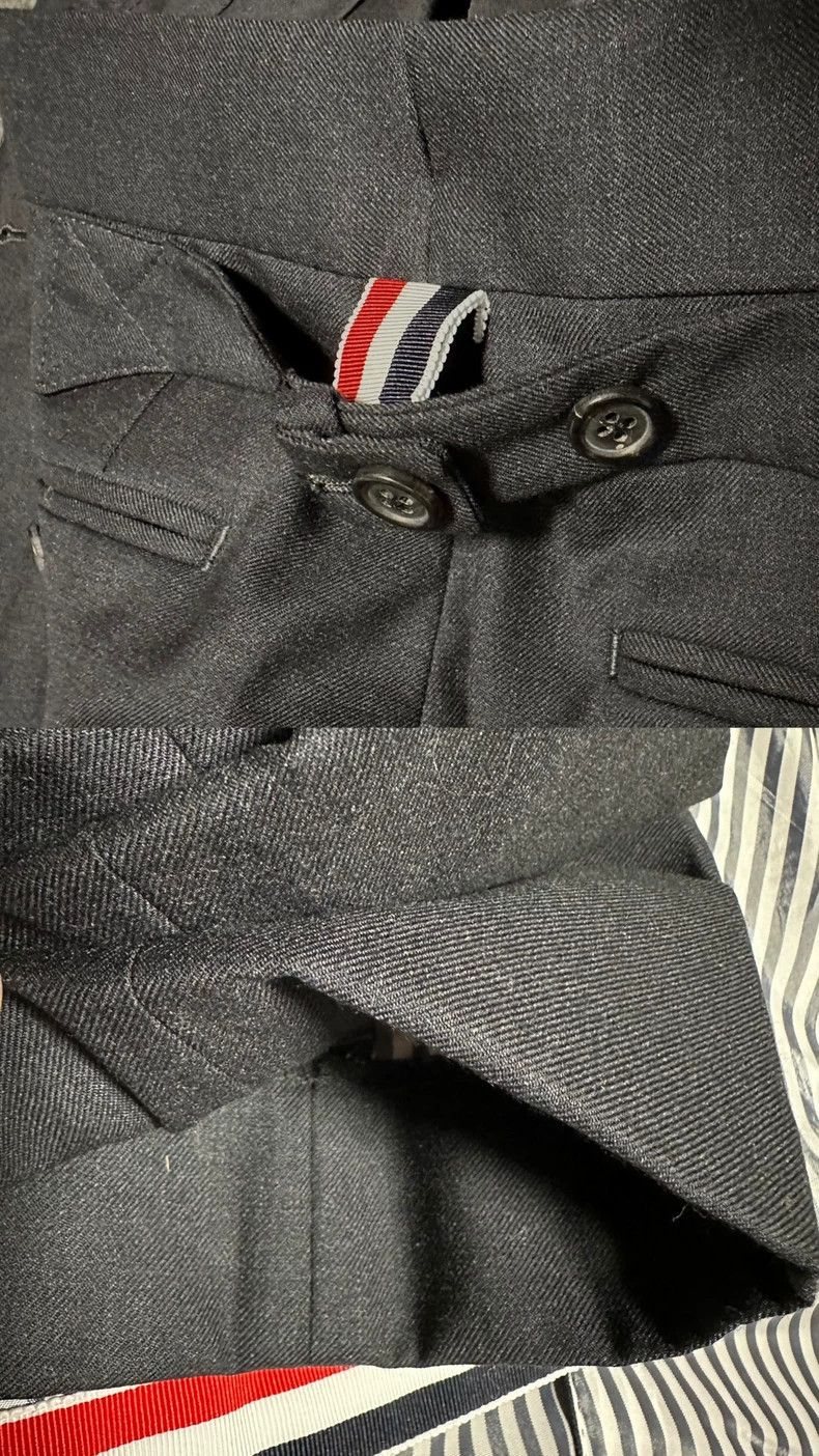Thom Browne Thom Browne Size 0 Charcoal black suit 2503-Nextarrow Size 38R - 7 Thumbnail