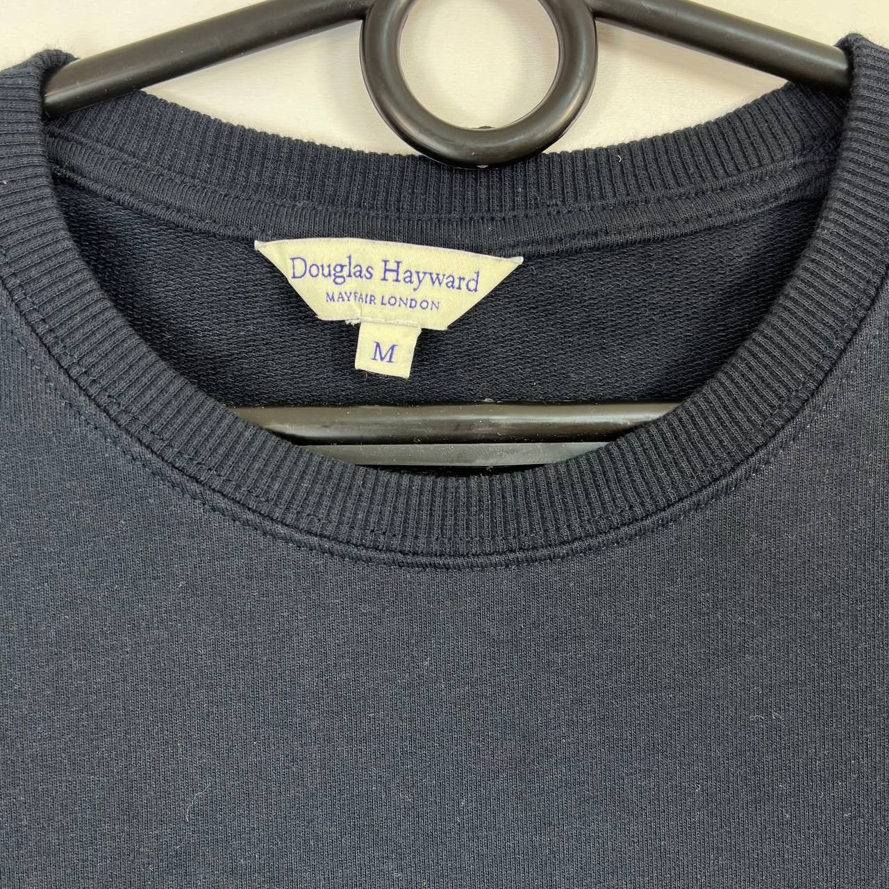 Douglas Hayward Douglas Hayward Mayfair London T Shirt Navy Cotton Mens Sz M Size US M / EU 48-50 / 2 - 3 Thumbnail