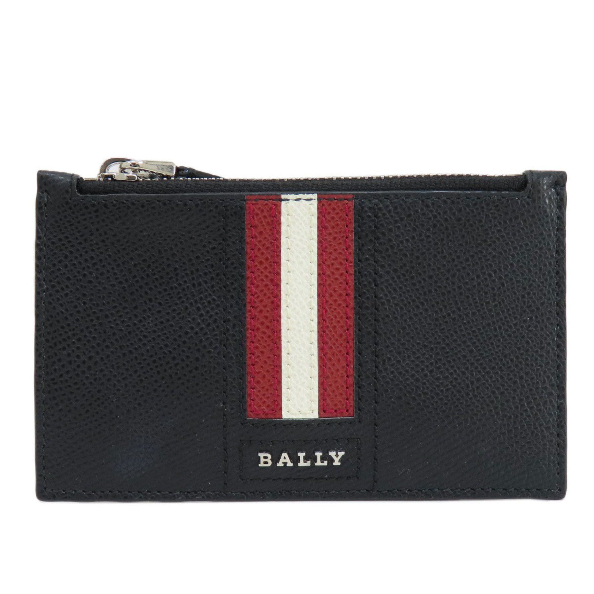 Bally Bally Stripe Business Card Holder/Card Case Leather Women's Size ONE SIZE - 1 Thumbnail