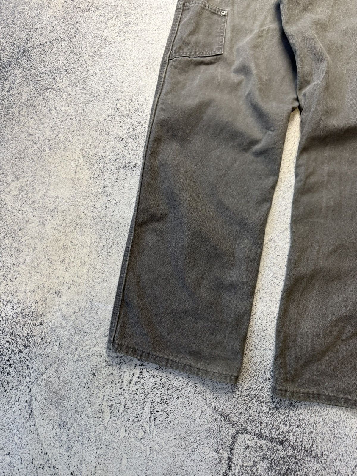 Dickies Vintage Gray Dickies Carpenter Work Pants - 38/32 - Y2K Size US 34 / EU 50 - 19 Thumbnail