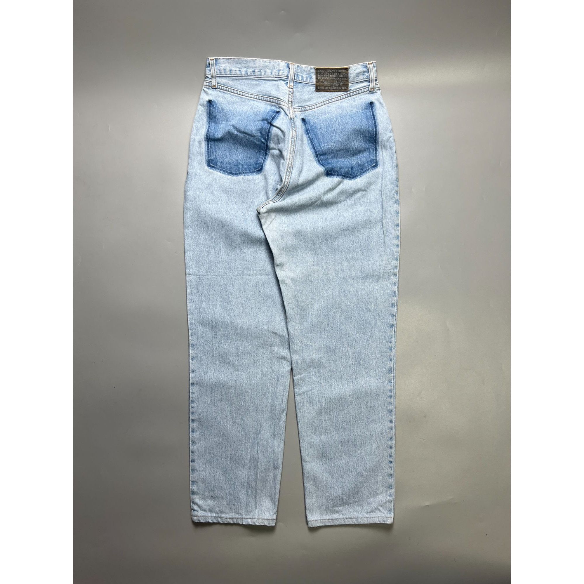Levi's Levi’s 881 Light Wash Pocket Fade Denim Jeans Pants (Y1056) Size US 34 / EU 50 - 1 Thumbnail