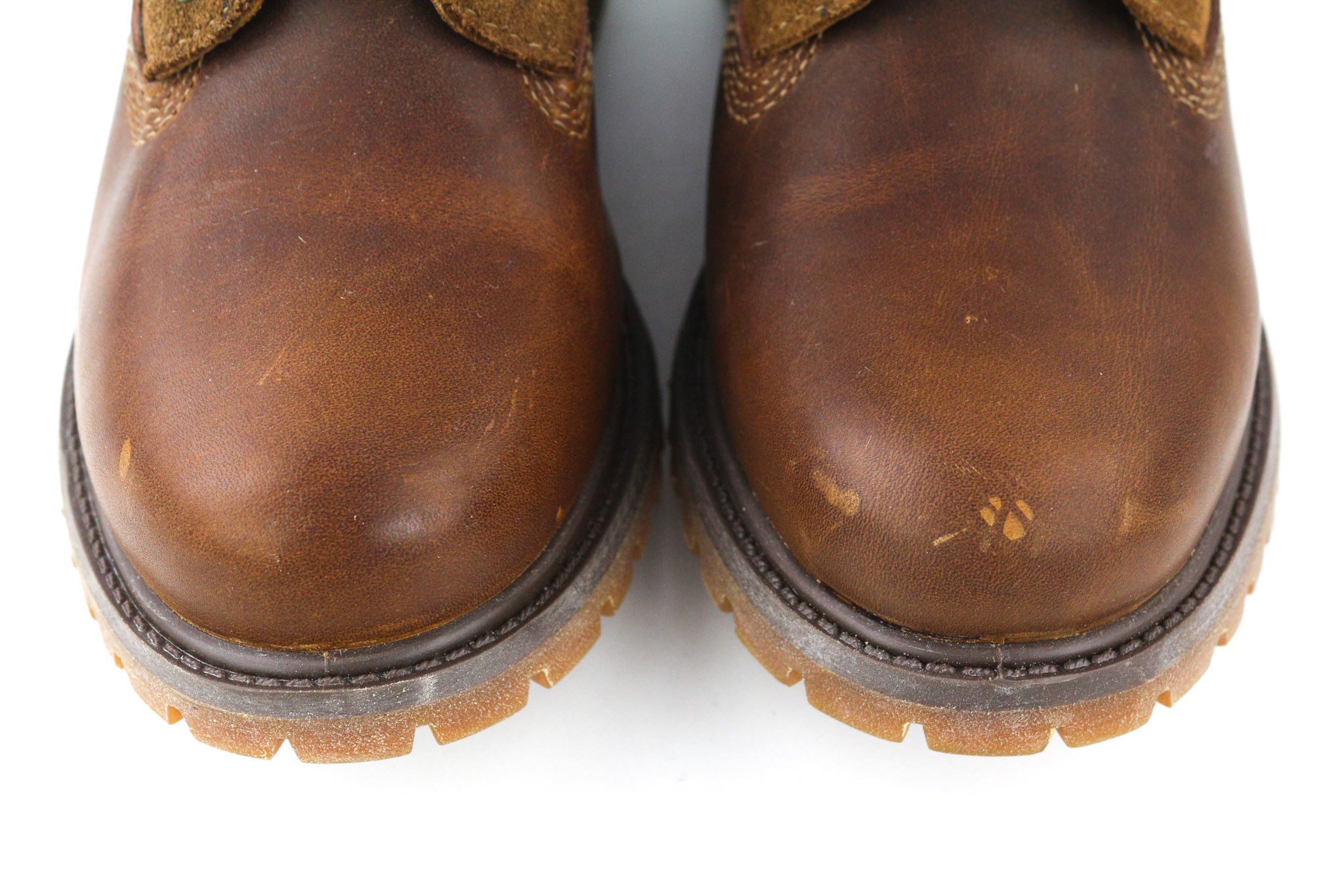 Timberland 8328R-A6098 EU38.5/39 Brown Leather High Top Shoes 80840 Size US 7.5 / IT 37.5 - 5 Thumbnail