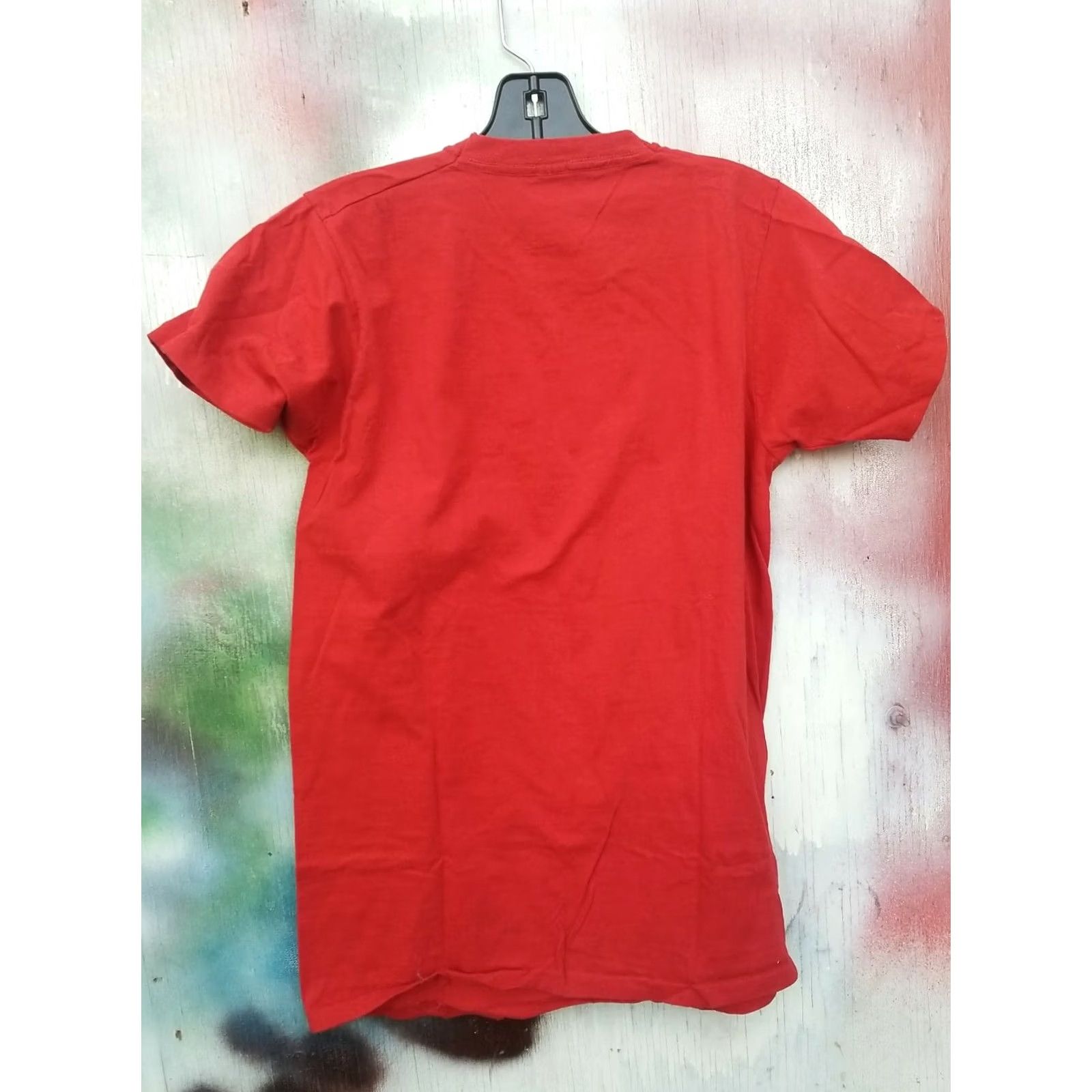 Vintage VTG 70s MATH Equation Sex is Fun Red Shirt M Mens Shirt 70s Math Graphic Tee -Nerd Novelty- Red Shirt Mens M Size US M / EU 48-50 / 2 - 3 Thumbnail