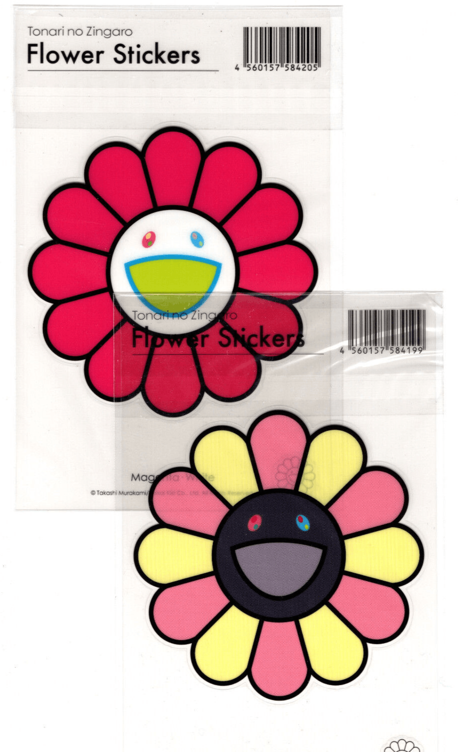 Takashi Murakami 2x Takashi Murakami Rainbow Flower Sticker Size ONE SIZE - 1 Thumbnail