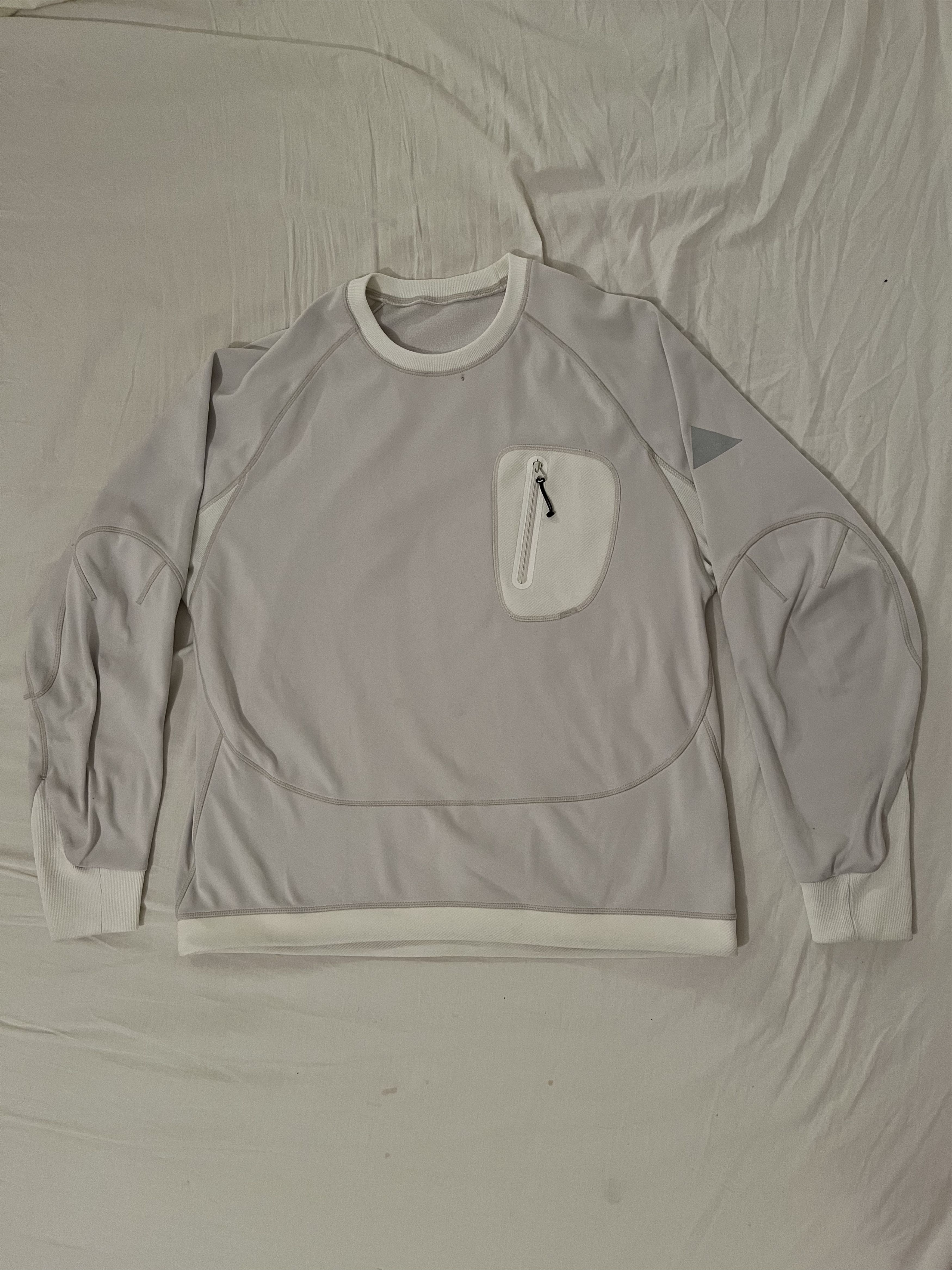 And Wander Technical Sweatshirt Size US S / EU 44-46 / 1 - 1 Thumbnail