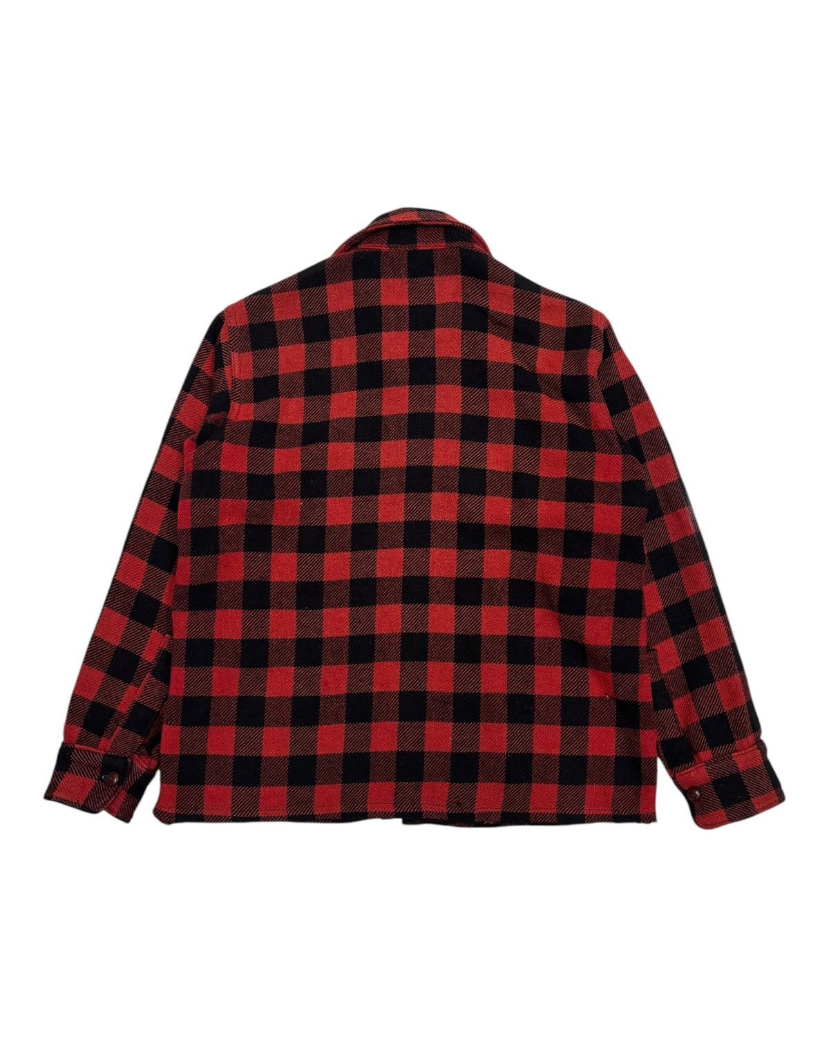 Woolrich Woolen Mills 🔥60/70s WOOLRICH WOOLEN MILLS CHECKERED WOOL FLANNEL Size US M / EU 48-50 / 2 - 2 Thumbnail