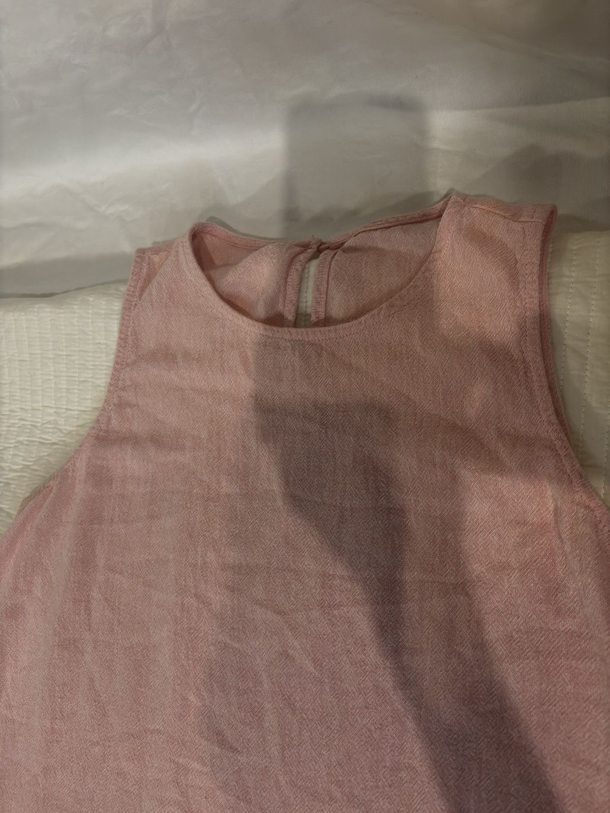 Other Pink sleeveless ruffle hem Dress.wd955 Size XS / US 0-2 / IT 36-38 - 7 Thumbnail