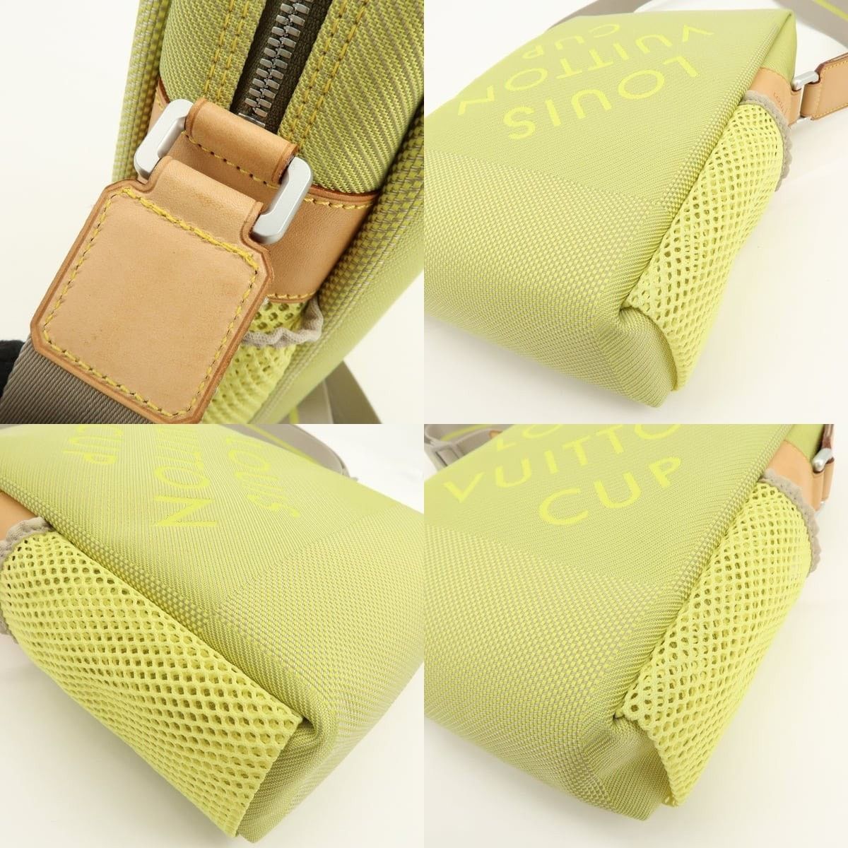 Louis Vuitton Louis Vuitton LV Cup Weatherly Shoulder Bag Nylon Green Size ONE SIZE - 5 Thumbnail