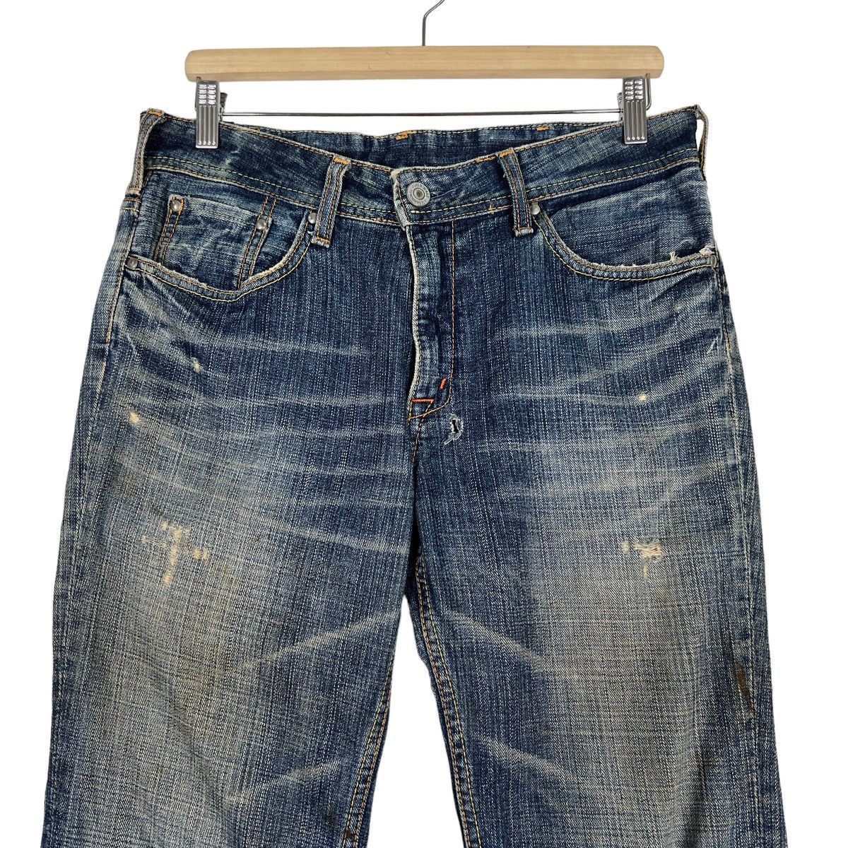 Japanese Brand 🔥 FLARE DENIM CRAFT Size US 32 / EU 48 - 4 Thumbnail