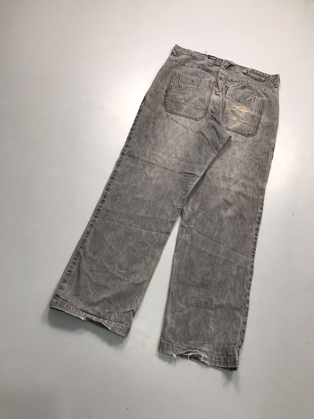 Southpole Vintage Raiden embroidered denim Size US 36 / EU 52 - 7 Thumbnail