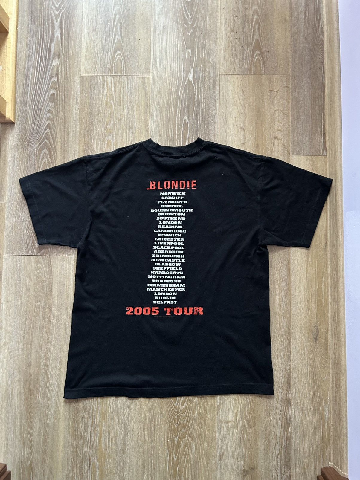 Band Tees Vintage Blondie 2005 Rock Music Band Tour T Shirt Size M Size US M / EU 48-50 / 2 - 5 Thumbnail