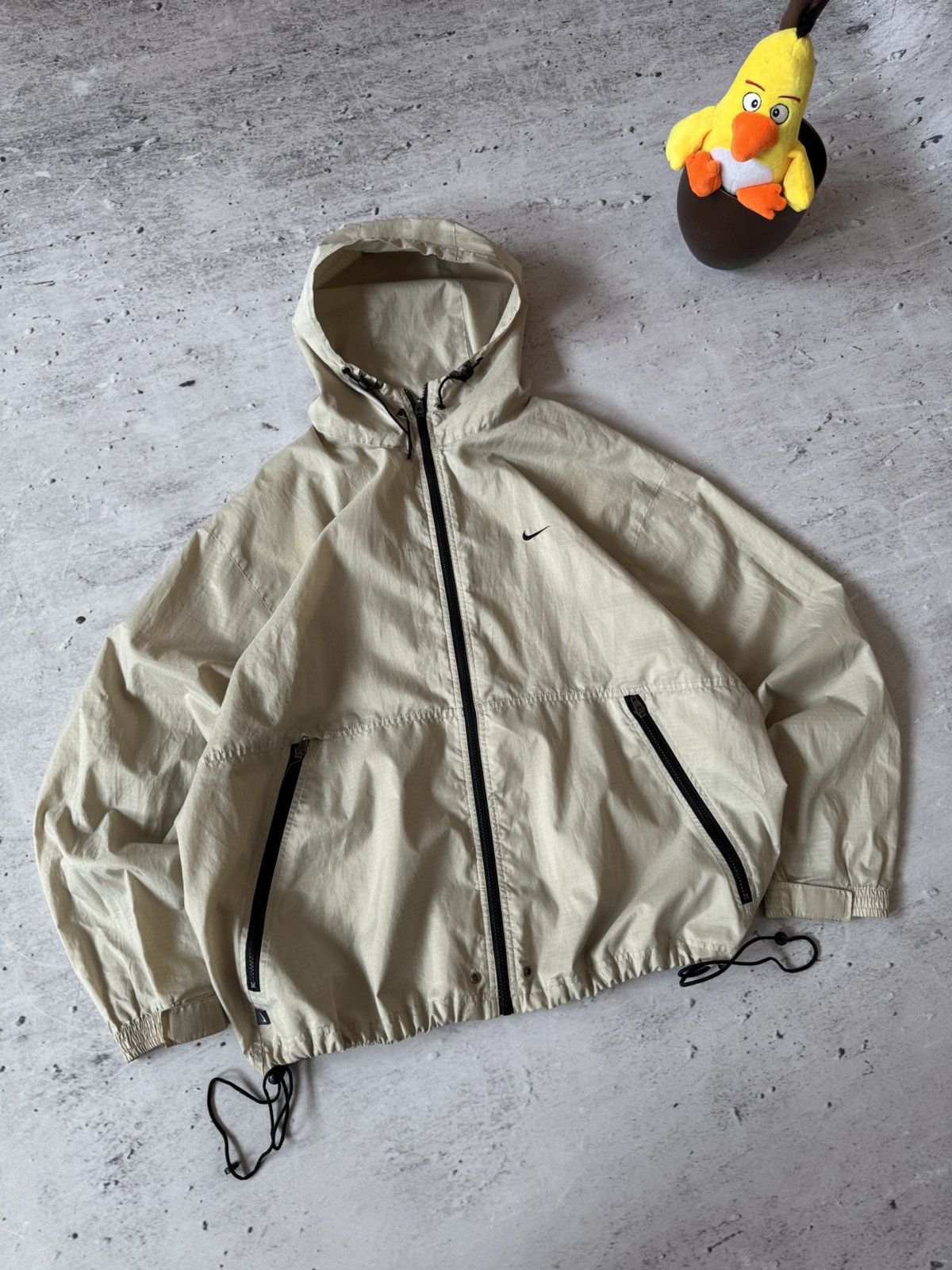 Nike × Vintage NIKE VINTAGE BASIC LOGO OVERSIZE BAGGY LIGHT JACKET Size US L / EU 52-54 / 3 - 1 Thumbnail