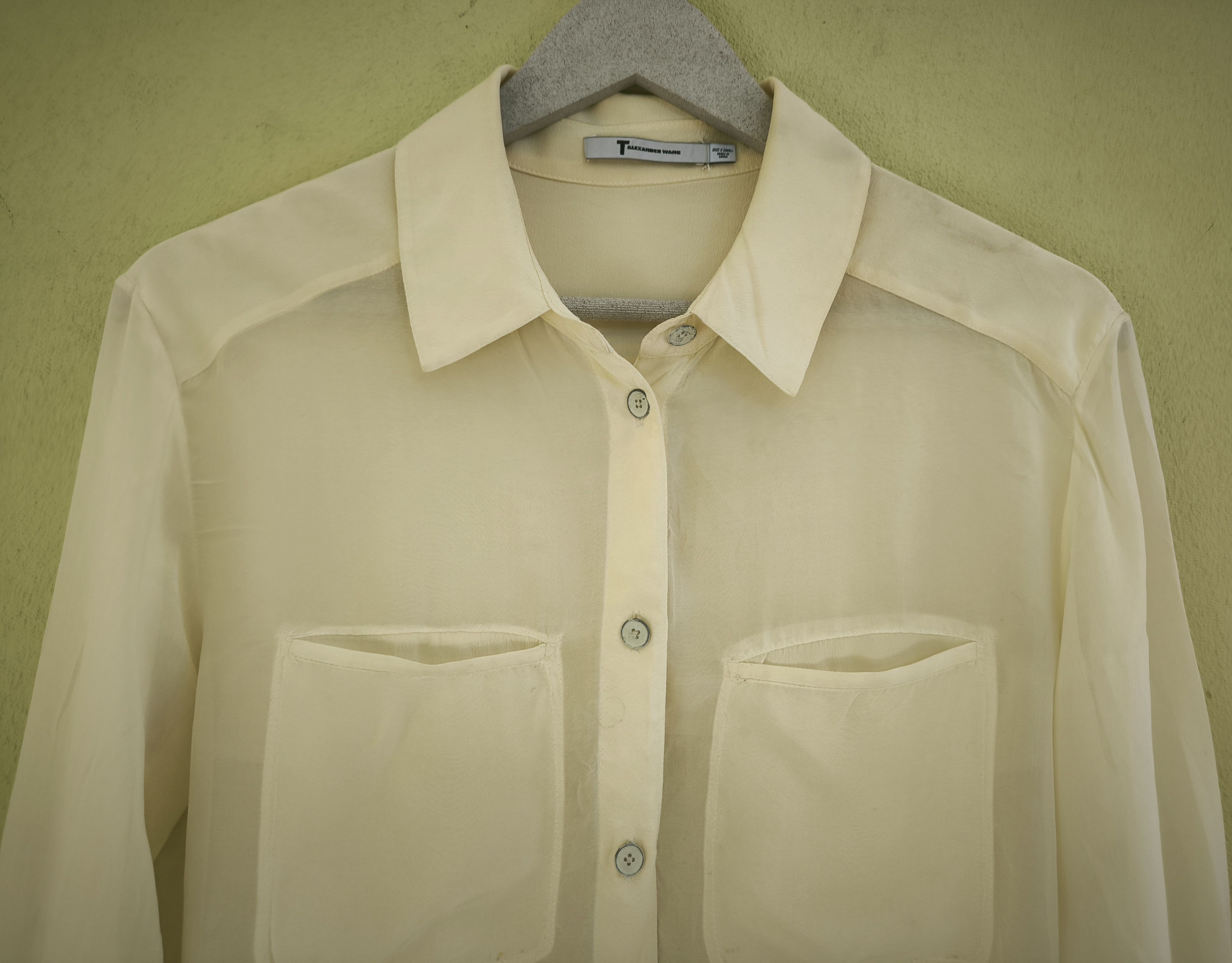 Alexander Wang ALEXANDER WANG double pocket silk shirt Size US XS / EU 42 / 0 - 2 Thumbnail