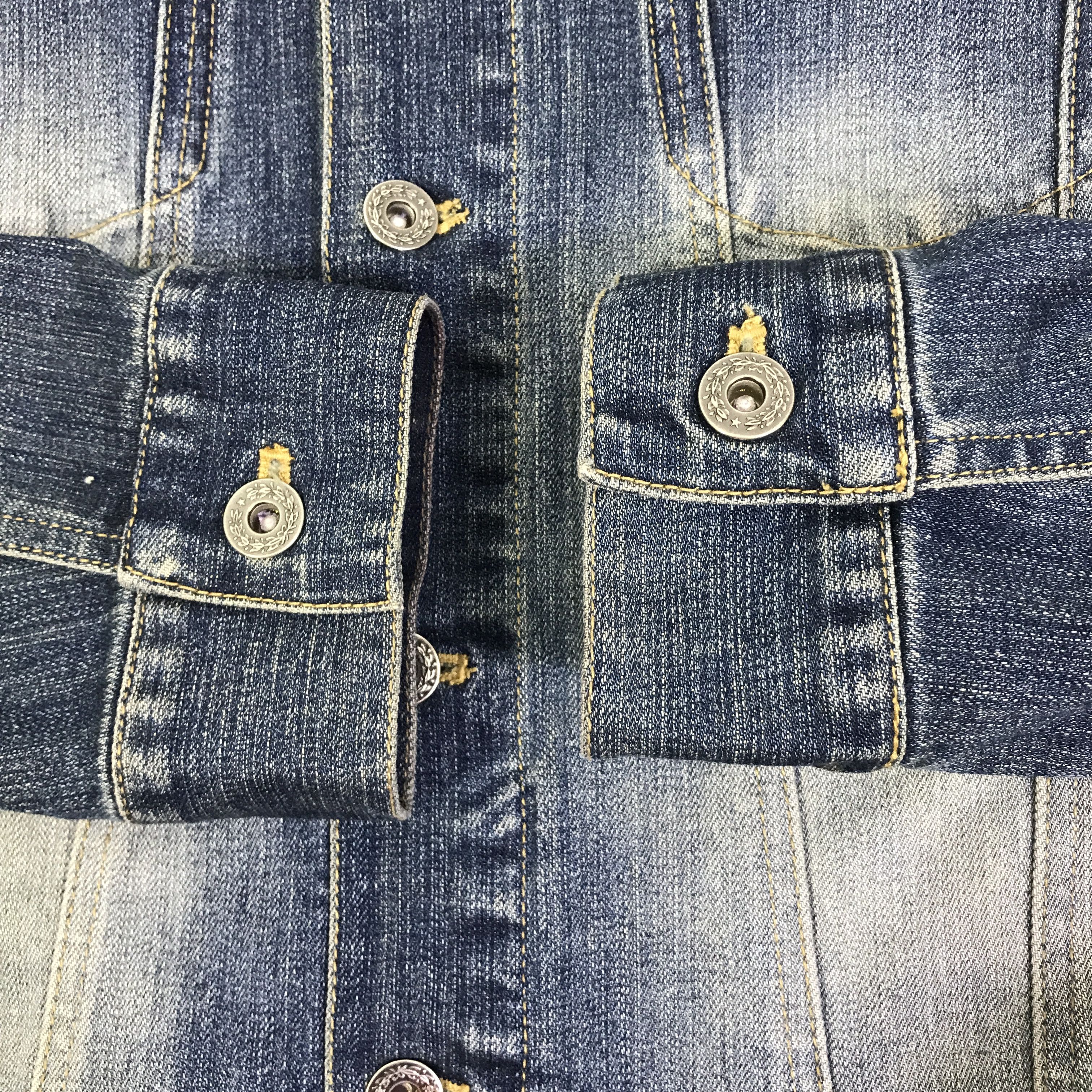 Tornado Mart GOTHIC STYLE TORNADO MART DENIM JACKET K78B9 Size US M / EU 48-50 / 2 - 9 Thumbnail