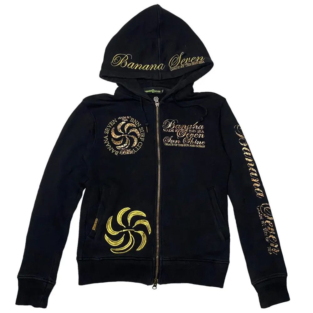 Hysteric Glamour 2000's Banana Seven Poem Unique Hoodie Size US XS / EU 42 / 0 - 1 Thumbnail