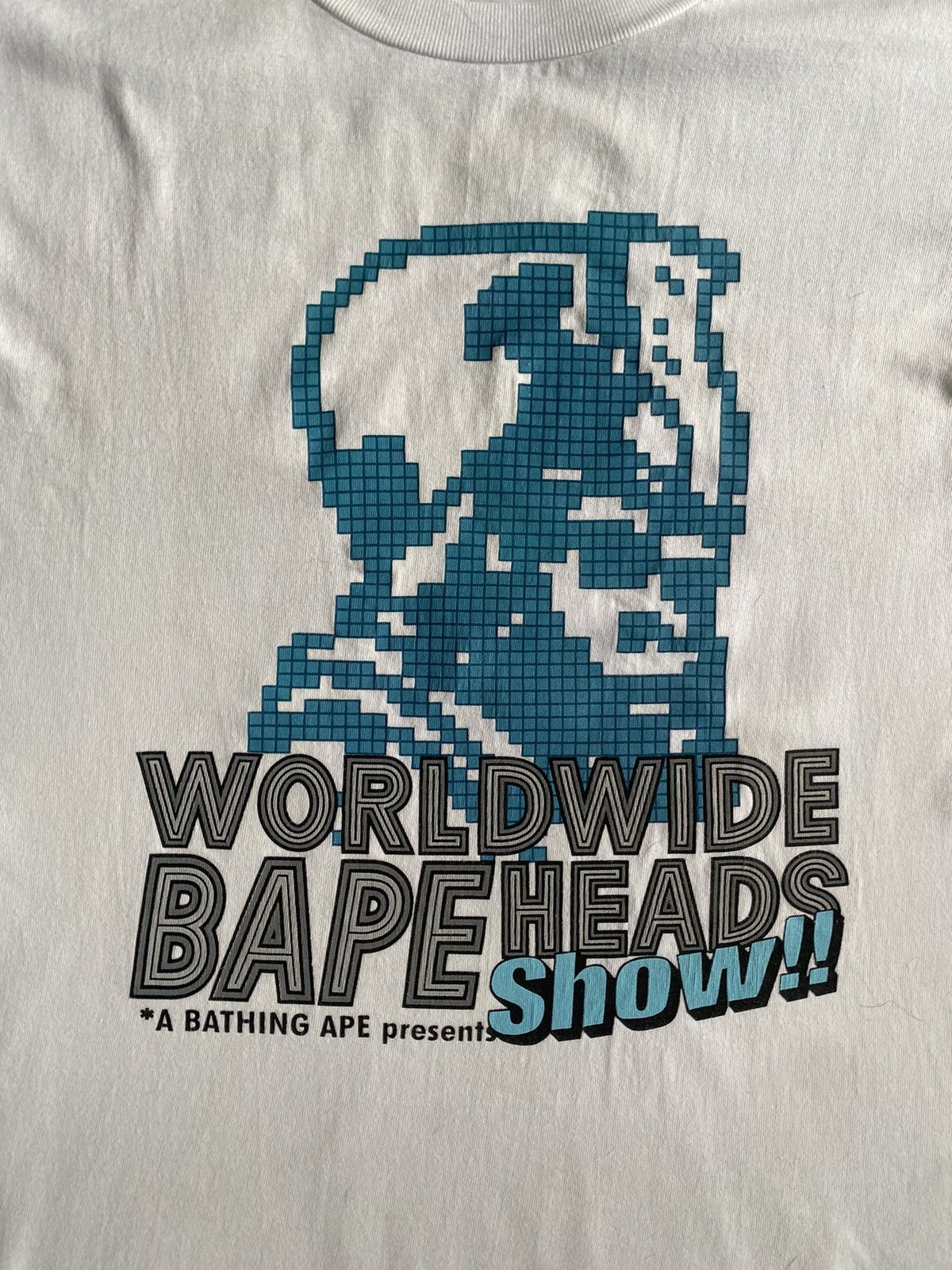 Bape × Nigo 1998 Worldwide Bape Heads Show T Shirt Size US M / EU 48-50 / 2 - 4 Thumbnail