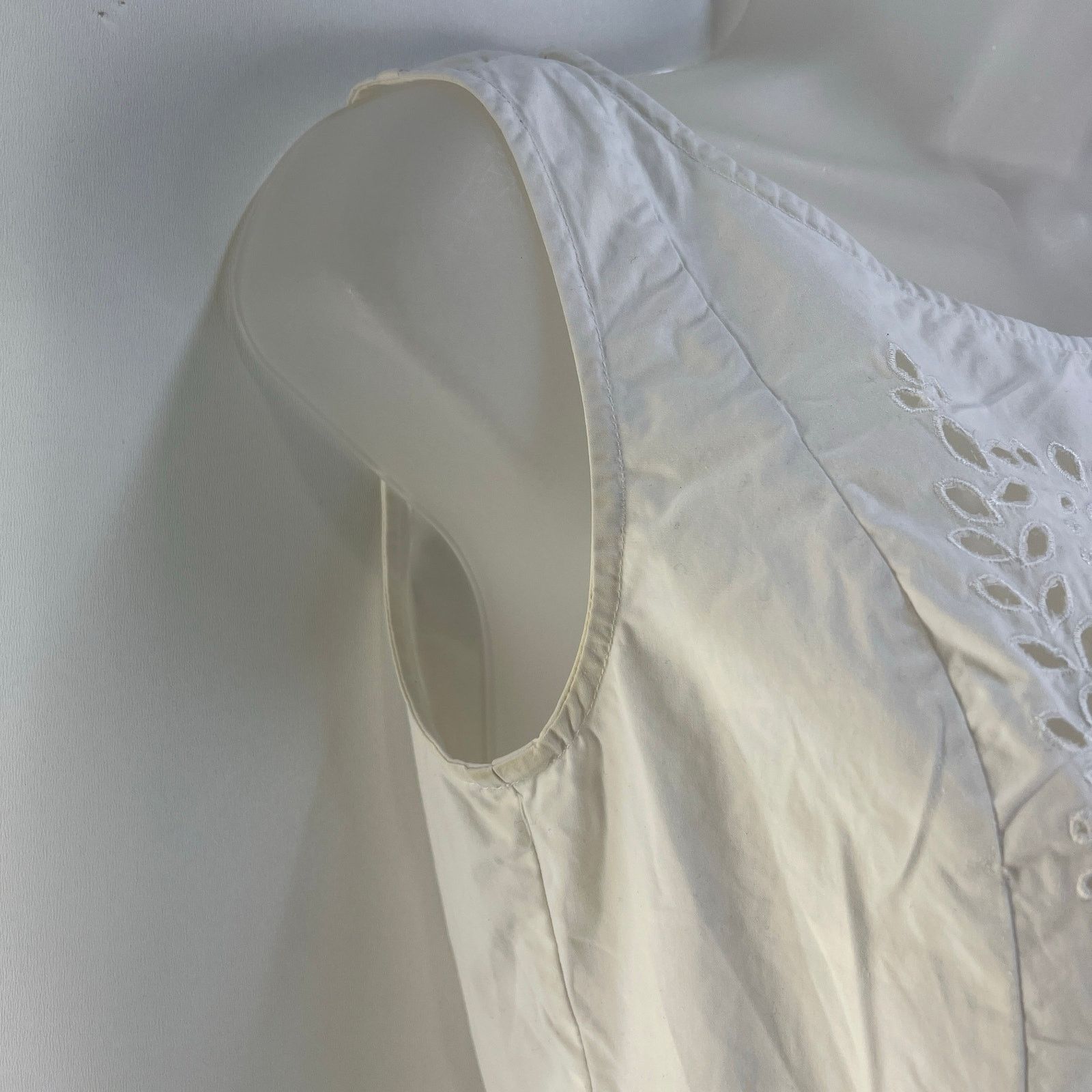 Opening Ceremony × Other Opening Ceremony x Chloe Sevigny Cropped Eyelet Tank Top Size S / US 4 / IT 40 - 5 Thumbnail