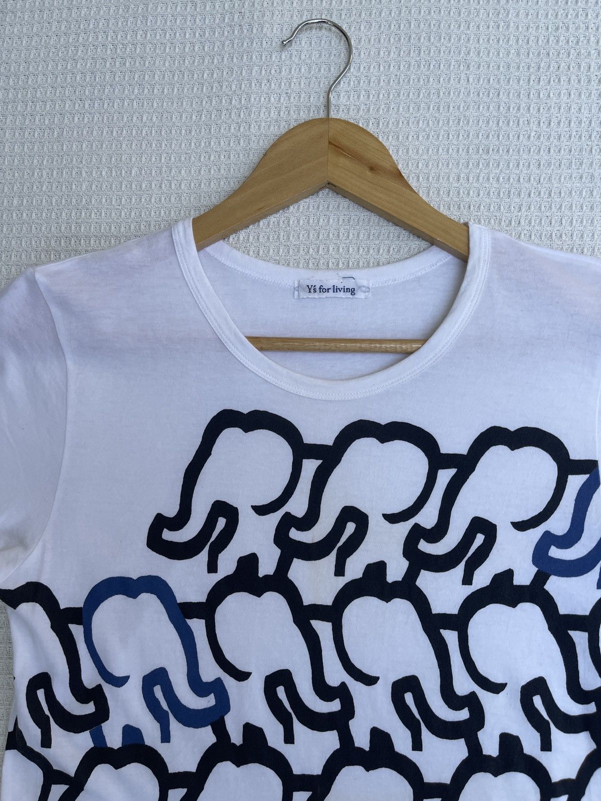 Vintage × Y's × Yohji Yamamoto Last Drop🔥Rare🔥Vintage Ys’ For Living Yohji Yamamoto T-Shirt Size US S / EU 44-46 / 1 - 8 Thumbnail