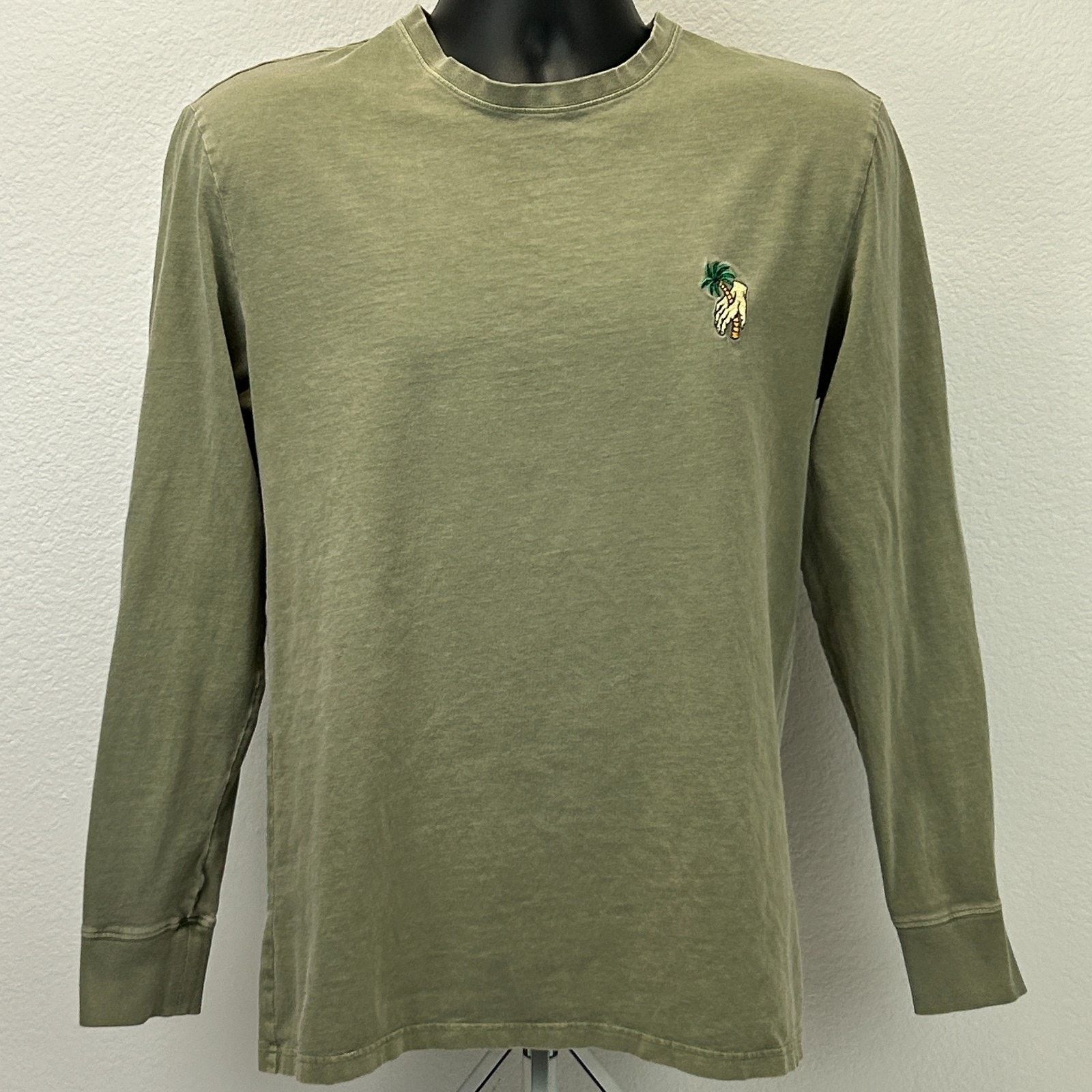 Cotton On T-Bar x Cotton On T Shirt Mens S Small Green Hand Palm Tree Size US S / EU 44-46 / 1 - 2 Thumbnail