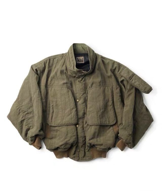 Issey Miyake HAI Sporting Gear by Issey Miyake 90s Nylon Bomber Jacket Size US M / EU 48-50 / 2 - 2 Thumbnail