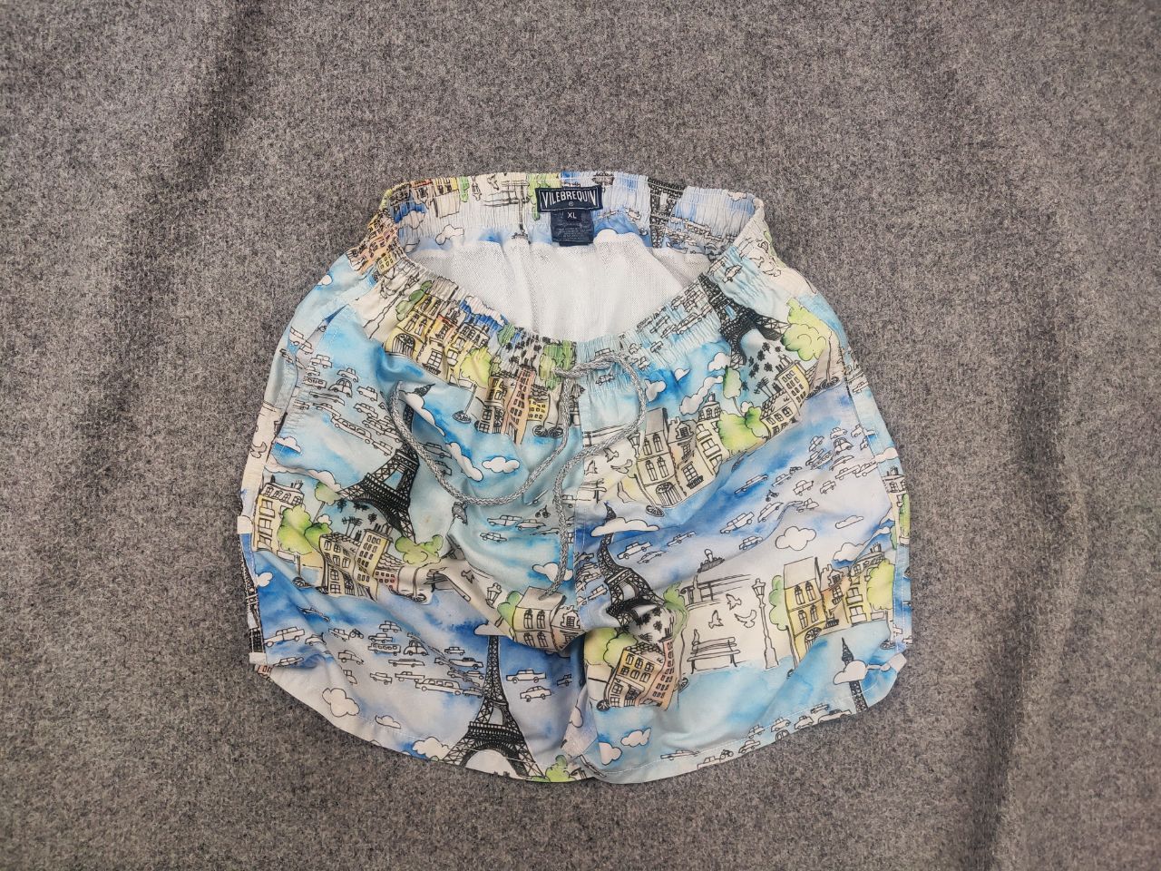 Vilebrequin Vilebrequin Moorea Swim Shorts Paris Eiffel Casual Pocket Size US 34 / EU 50 - 1 Thumbnail