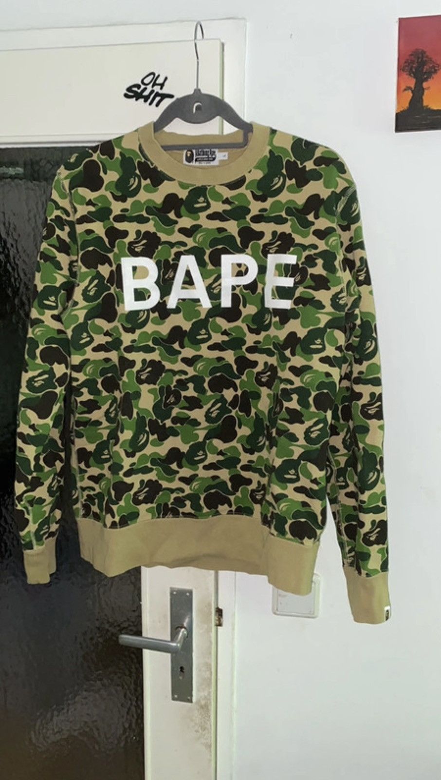 Bape Bape ABC Camo crewneck Bape print Size US L / EU 52-54 / 3 - 1 Thumbnail