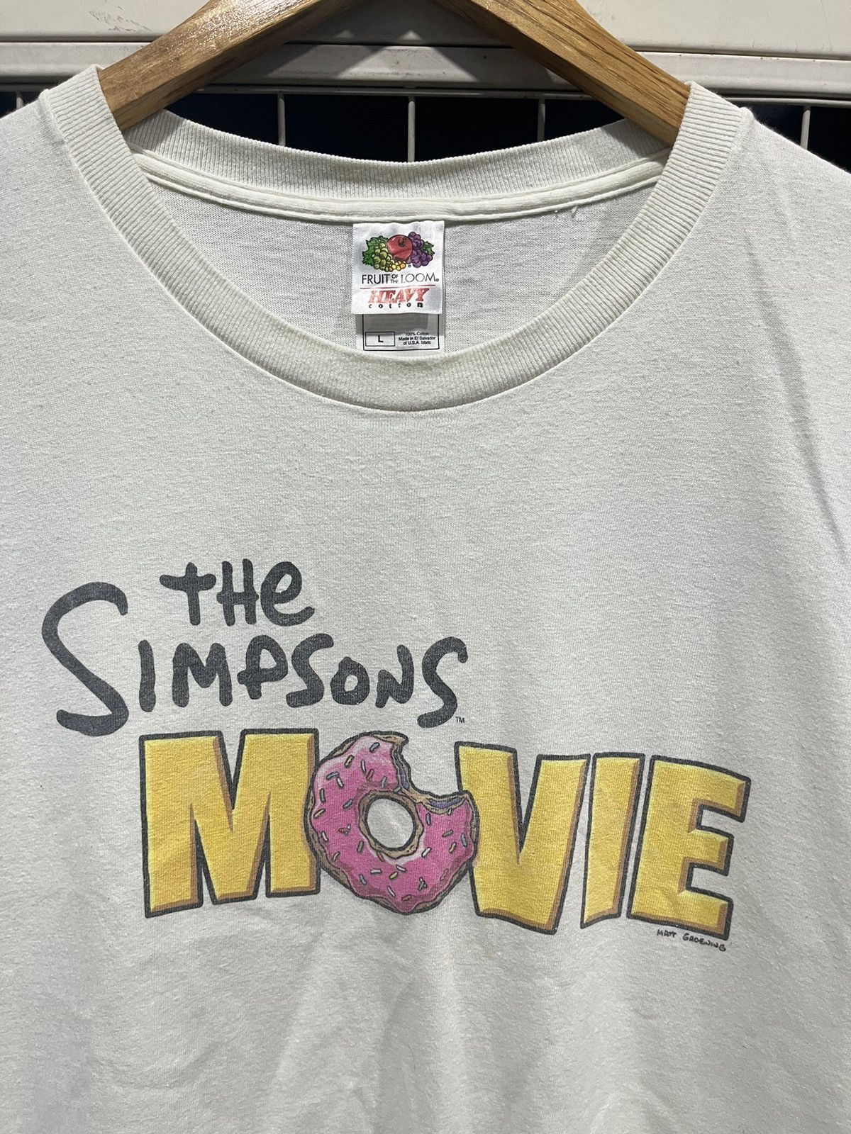 The Simpsons The Simpsons Movie Matt Groening Promo Tee Size US L / EU 52-54 / 3 - 2 Thumbnail