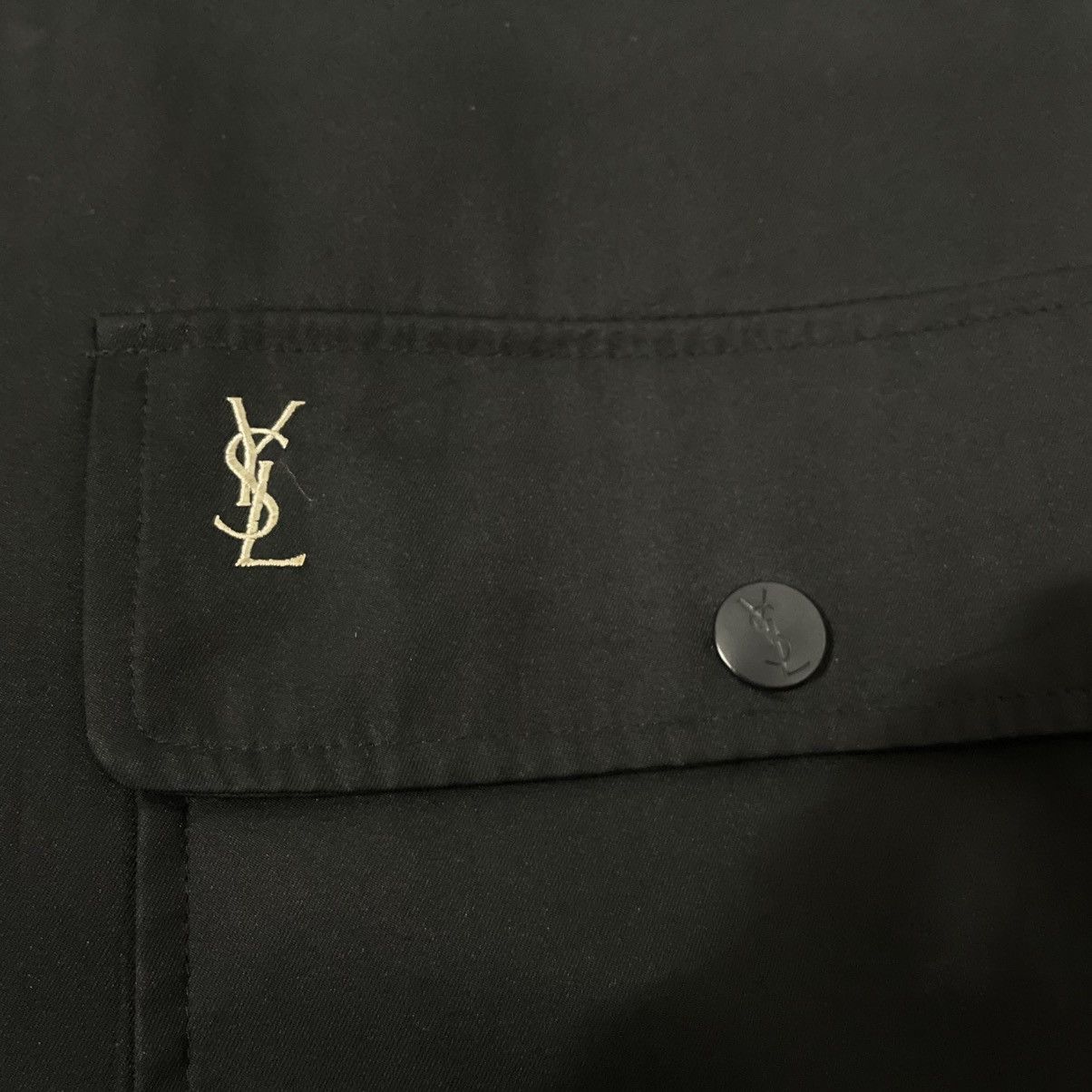 Yves Saint Laurent Vintage Reversible YSL Yves Saint Laurent Parka Big Logo Size US L / EU 52-54 / 3 - 5 Thumbnail