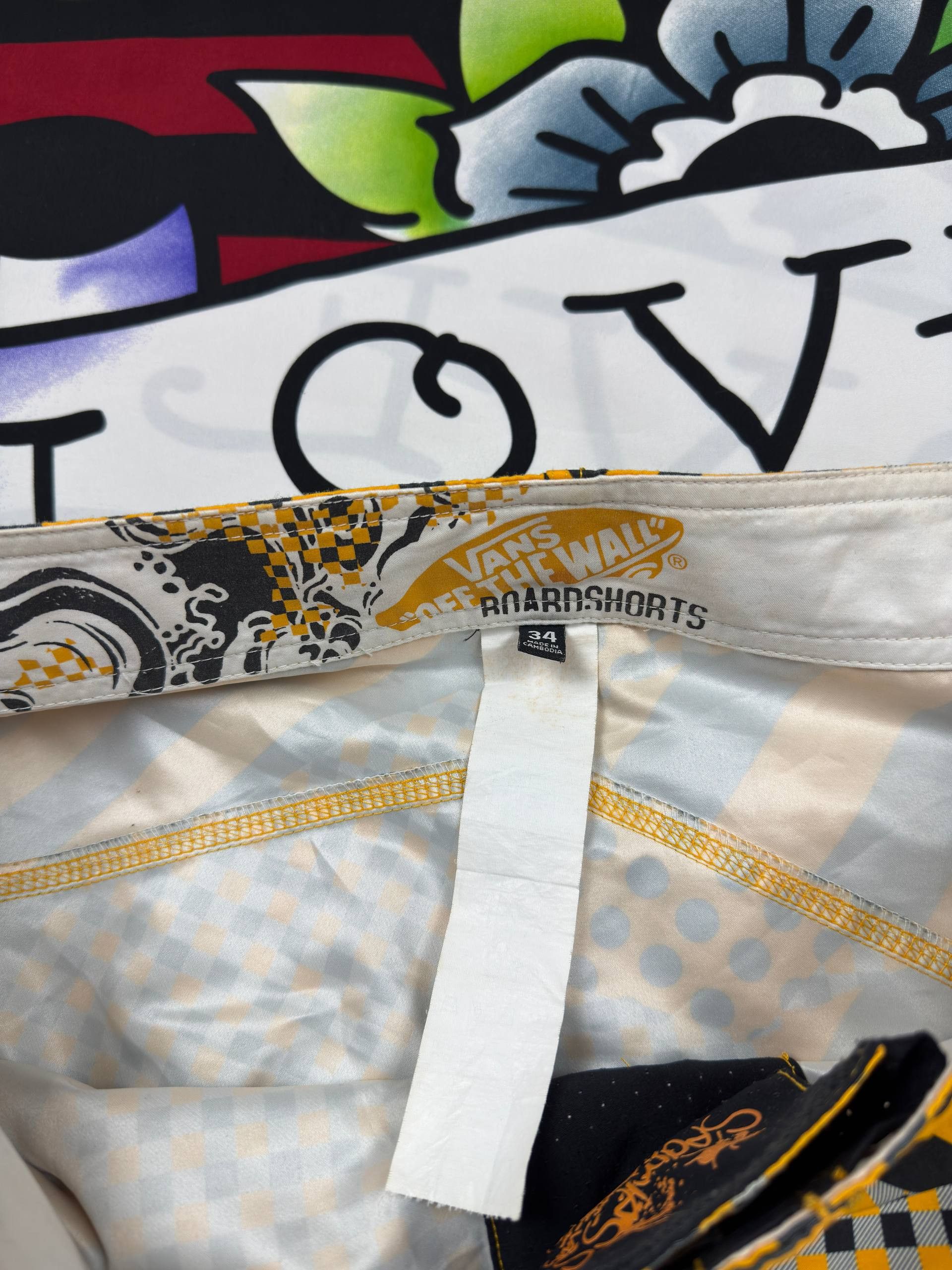 Vans VANS Off The Wall Swim Trunks Wake Serfing Size 34 Size US 34 / EU 50 - 9 Thumbnail