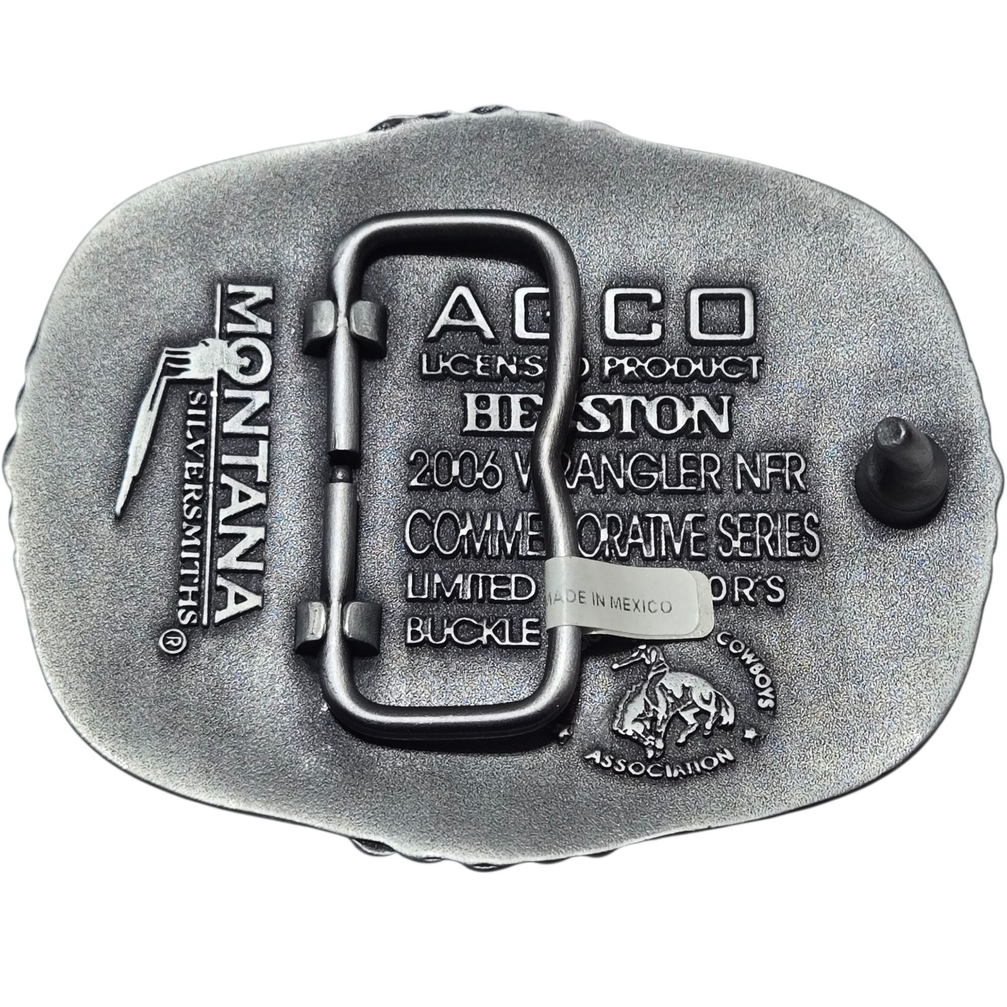 Other 2006 NFR Belt Buckle National Finals Rodeo Team Roping Cowbo Size ONE SIZE - 2 Thumbnail