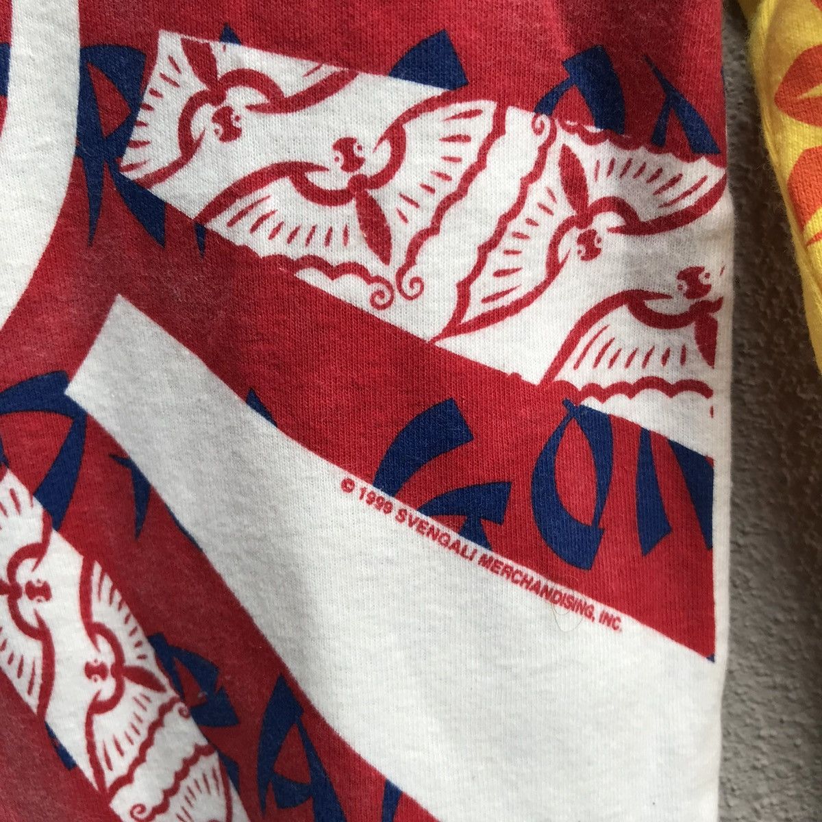 Band Tees × Vintage Vintage rare 90s AEROSMITH band tee all over print Size S / US 4 / IT 40 - 4 Thumbnail