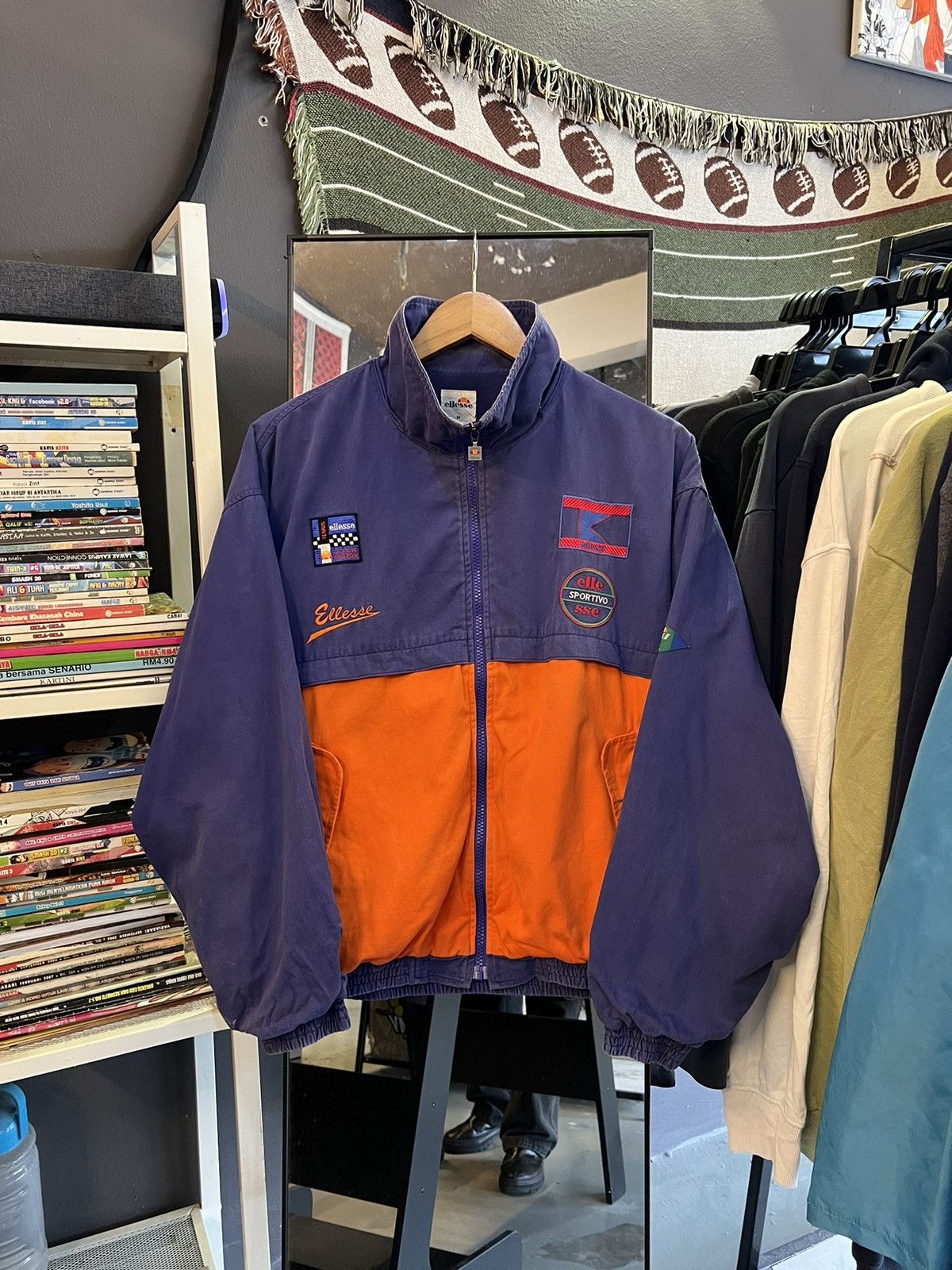 Ellesse × Vintage Ellese Prendi La Tua Forza Sportivo Jacket Size US M / EU 48-50 / 2 - 1 Thumbnail