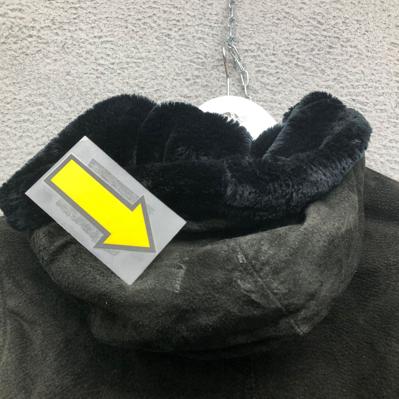 Other Vintage Marvin Richards Suede Leather Faux Fur Jacket Women Size M / US 6-8 / IT 42-44 - 4 Thumbnail