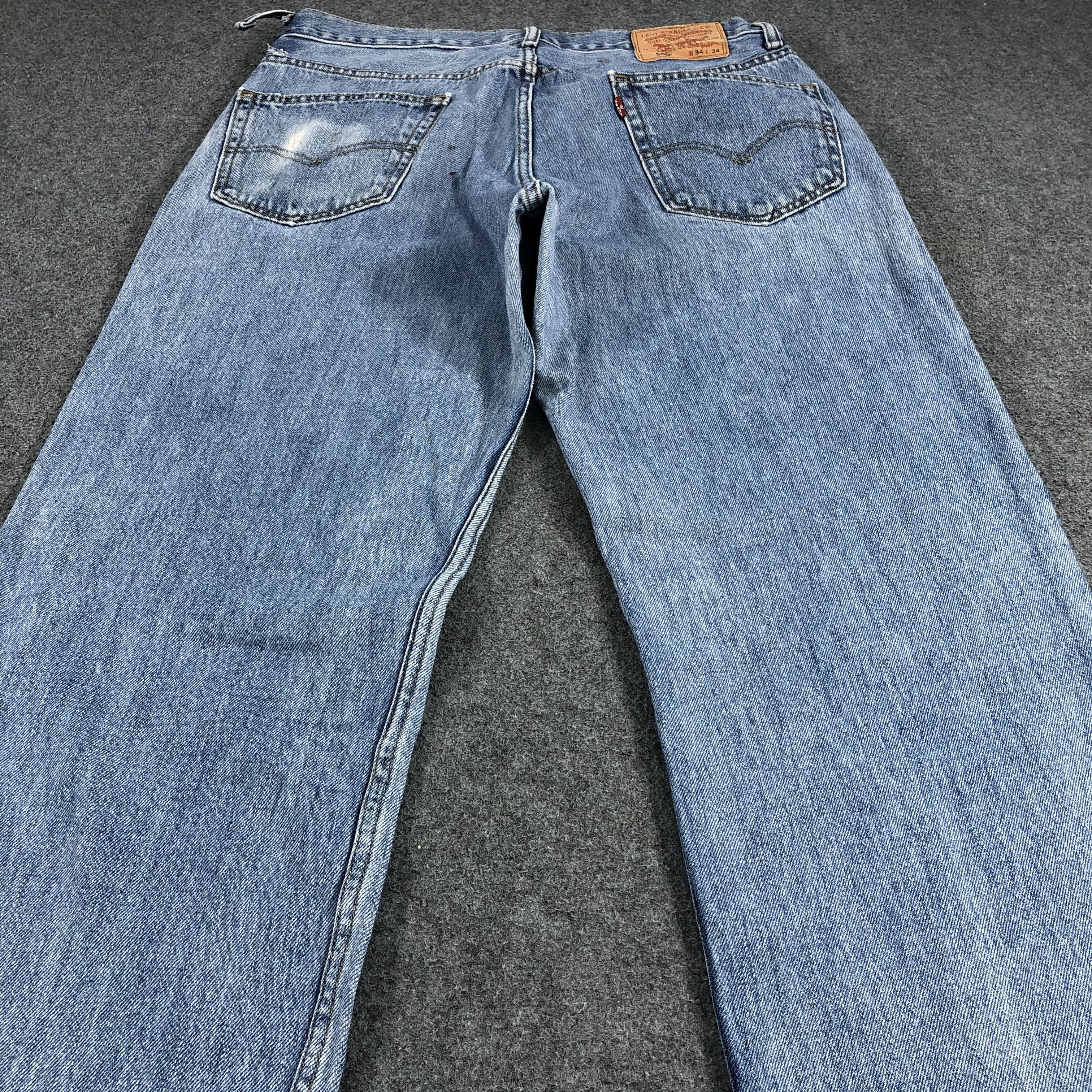 Levi's × Vintage Vintage Blue Wash Levis 550 Jeans-JM1239 Size US 34 / EU 50 - 4 Thumbnail
