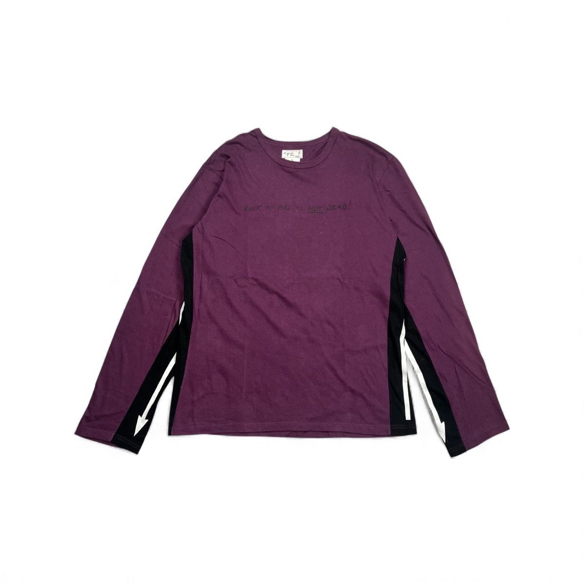 agnes b. Agnes B Rock n’ Roll Is Not Dead! Longsleve Size US L / EU 52-54 / 3 - 1 Thumbnail