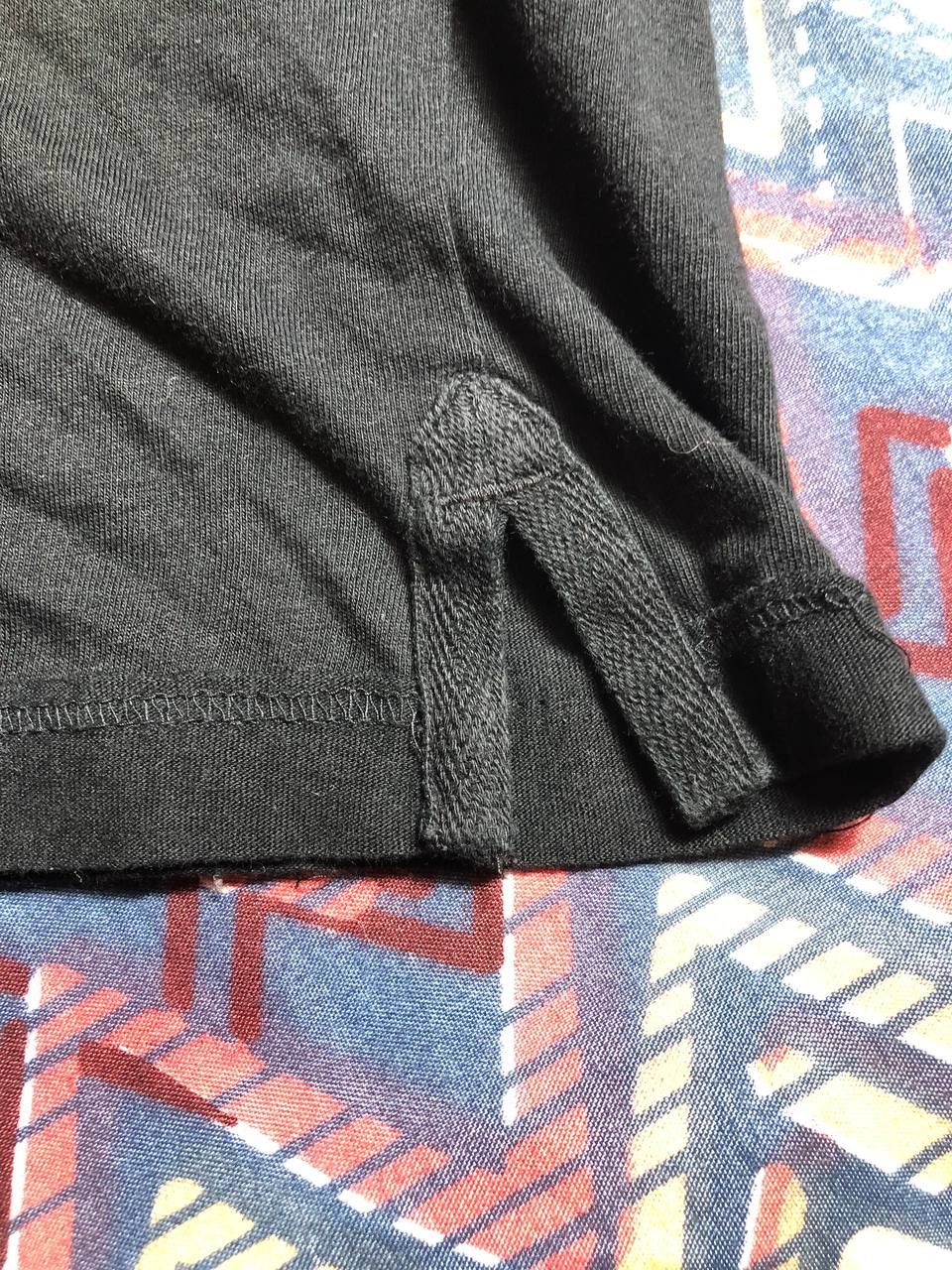 Allsaints Streetwear T-Shirt black Allsaints logo polos Y2K Vintage Size US L / EU 52-54 / 3 - 12 Thumbnail