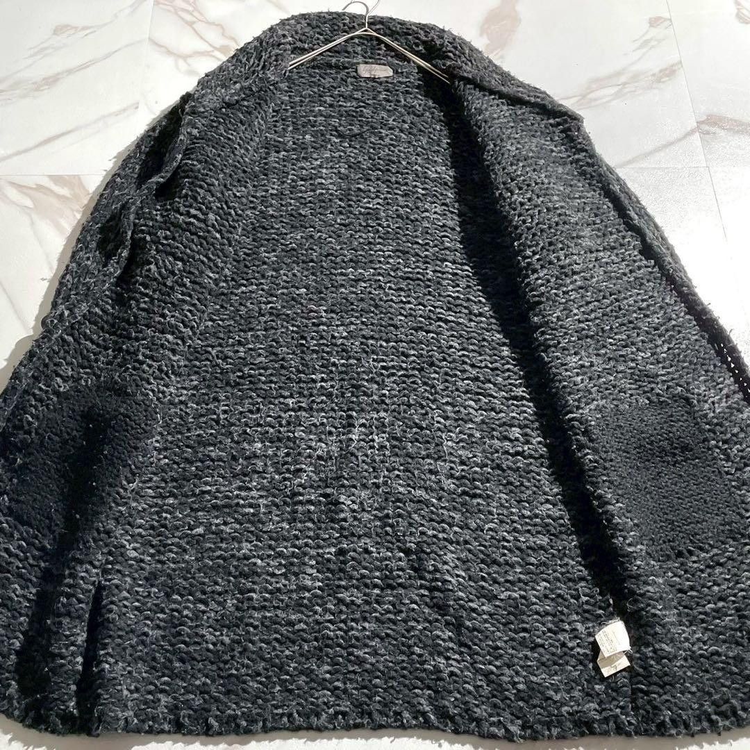 Yohji Yamamoto Yohji Yamamoto pour homme 09AW Knit Coat Size US L / EU 52-54 / 3 - 3 Thumbnail