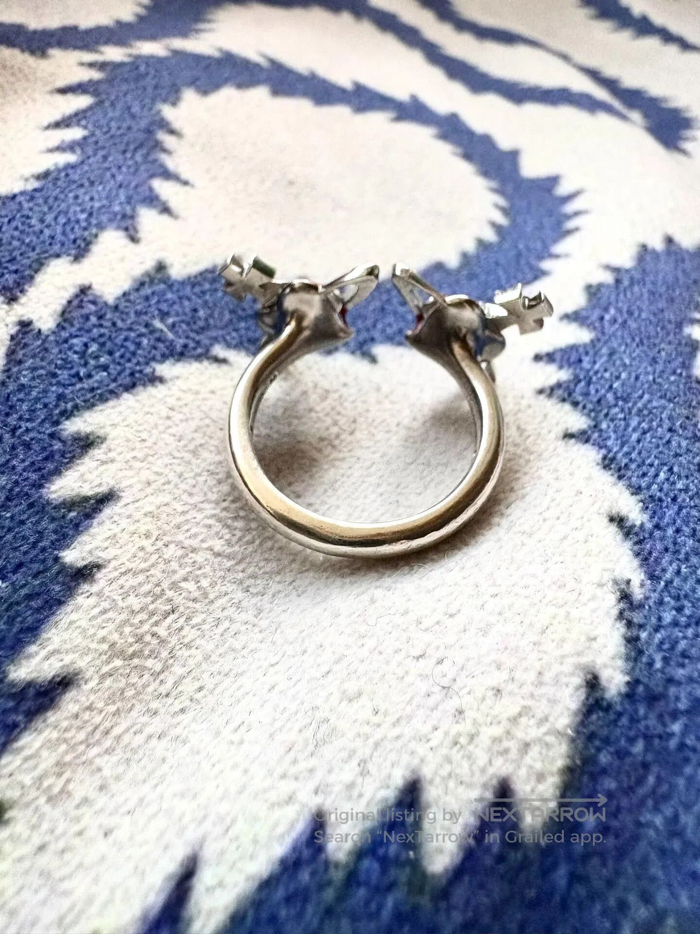 Vivienne Westwood vivienne westwood red heart ring. Size ONE SIZE - 3 Thumbnail