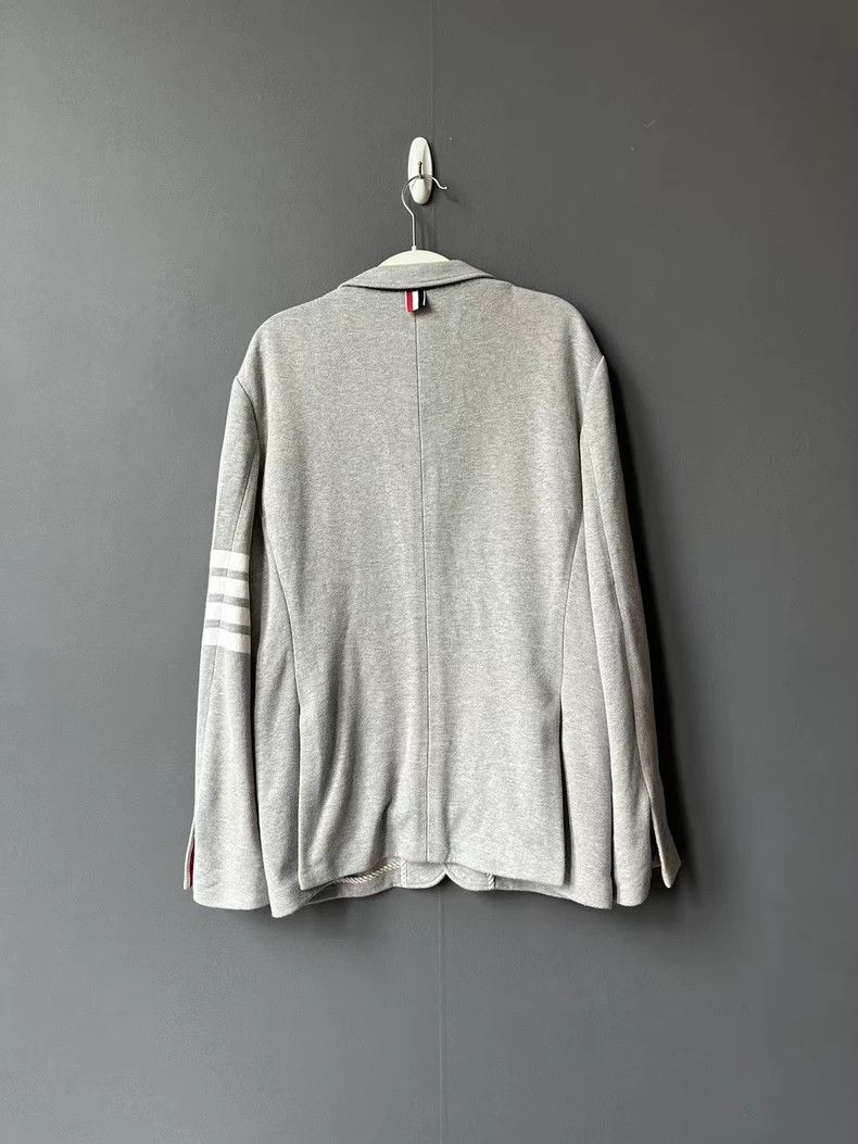 Thom Browne Thom Browne size1 Grey dress with a white collar Size 34S - 2 Thumbnail