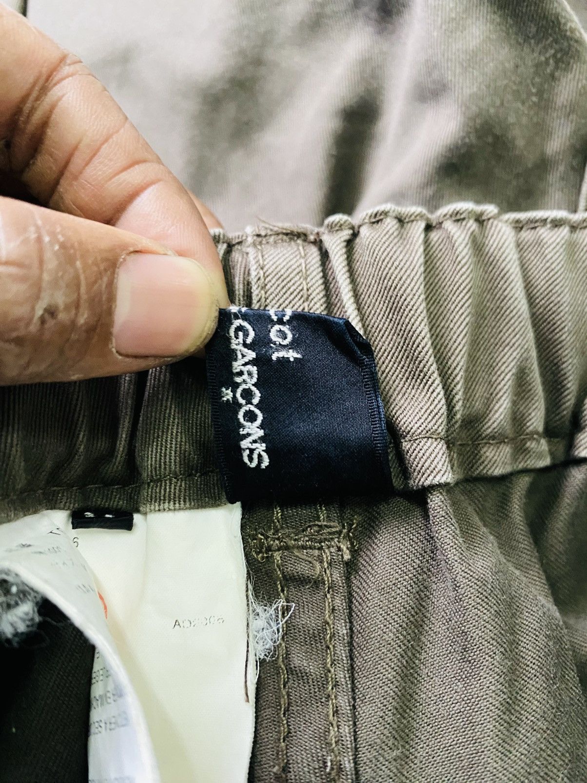 Comme des Garcons Rare Vintage Tricot Comme des Garcons Baggy Cargo Pant Size US 30 / EU 46 - 15 Thumbnail