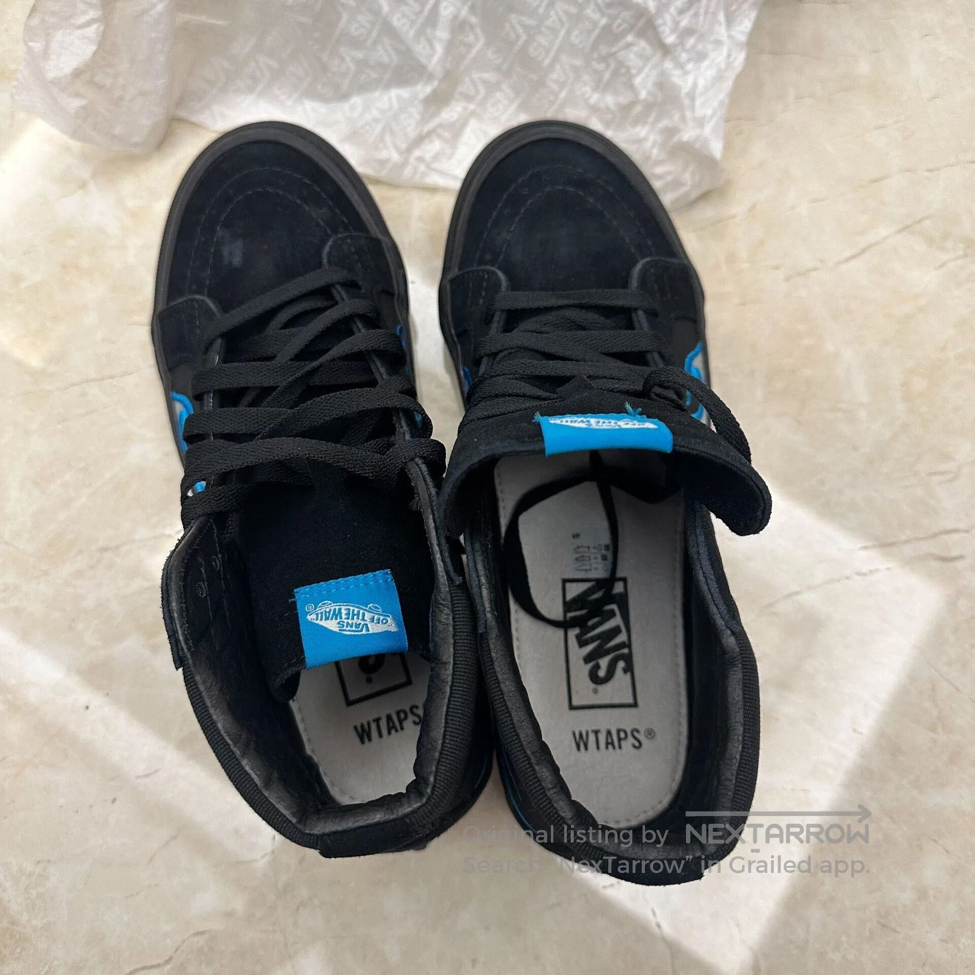 Wtaps WTAPS Vans SK8 High Black and Blue. Size US 7.5 / EU 40-41 - 6 Thumbnail