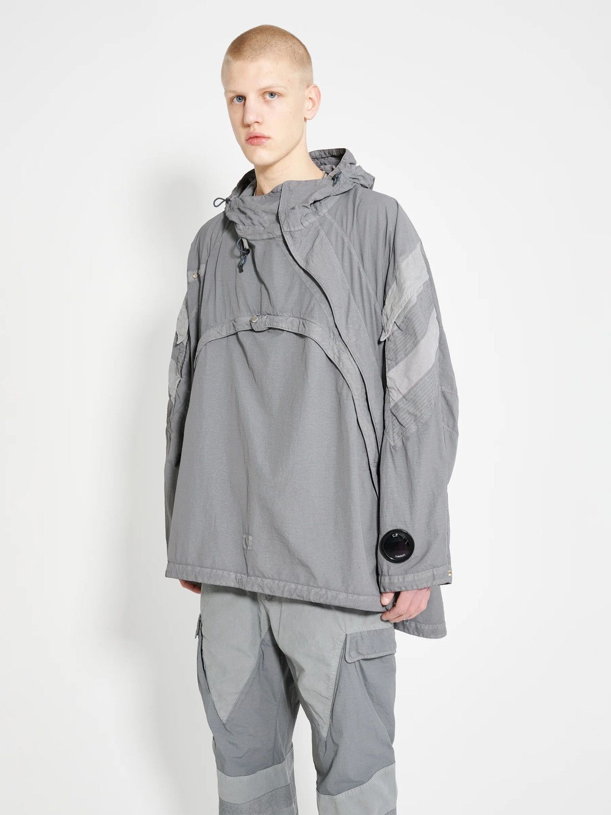 Kiko Kostadinov CP Company Steel Grey Parka