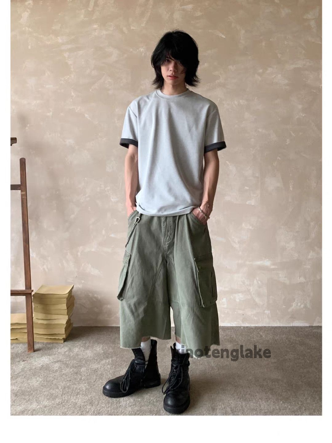 Designer × Japanese Brand × Vintage Unisex outdoor utility military tactical bootcut shorts Size US 30 / EU 46 - 3 Thumbnail