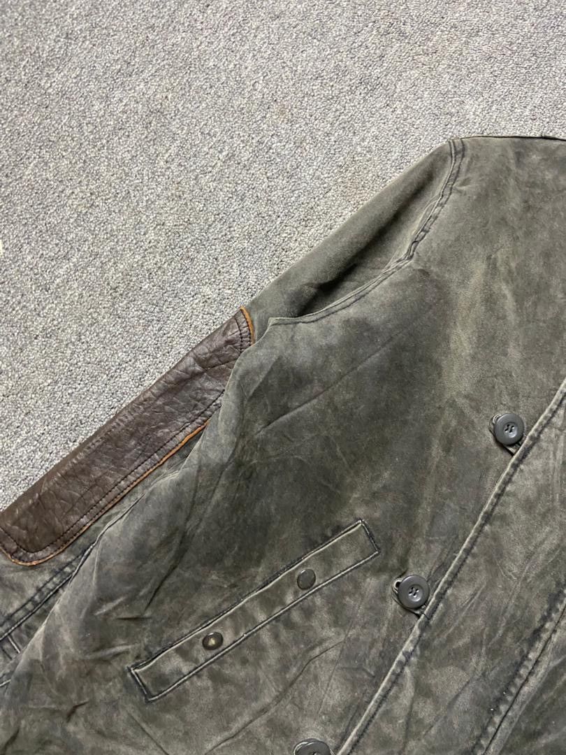 Avirex Avirex USA Moleskin Leather Officer Jacket (200) Size US M / EU 48-50 / 2 - 11 Thumbnail