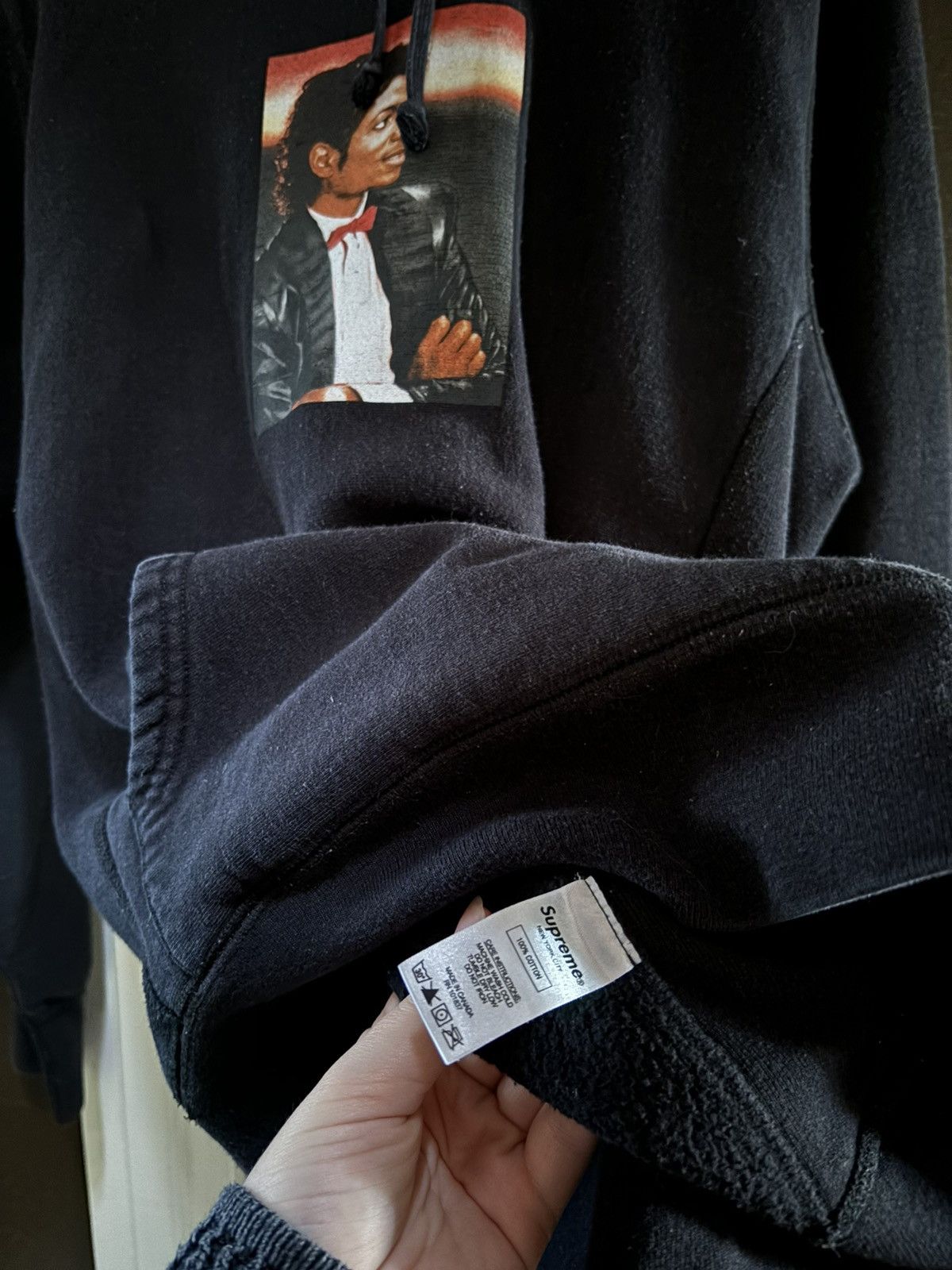 Supreme Supreme Michael Jackson Hoodie Size US L / EU 52-54 / 3 - 5 Thumbnail