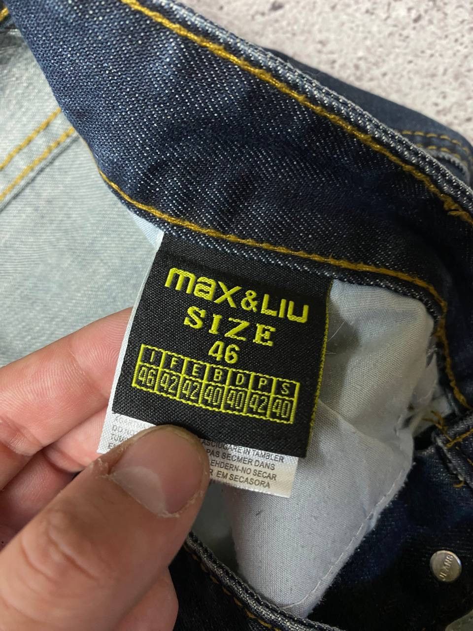 Japanese Brand × Vintage Vintage Max&Liu Pants Denim Junya Watanabe Vibe Y2k Size US 30 / EU 46 - 8 Thumbnail